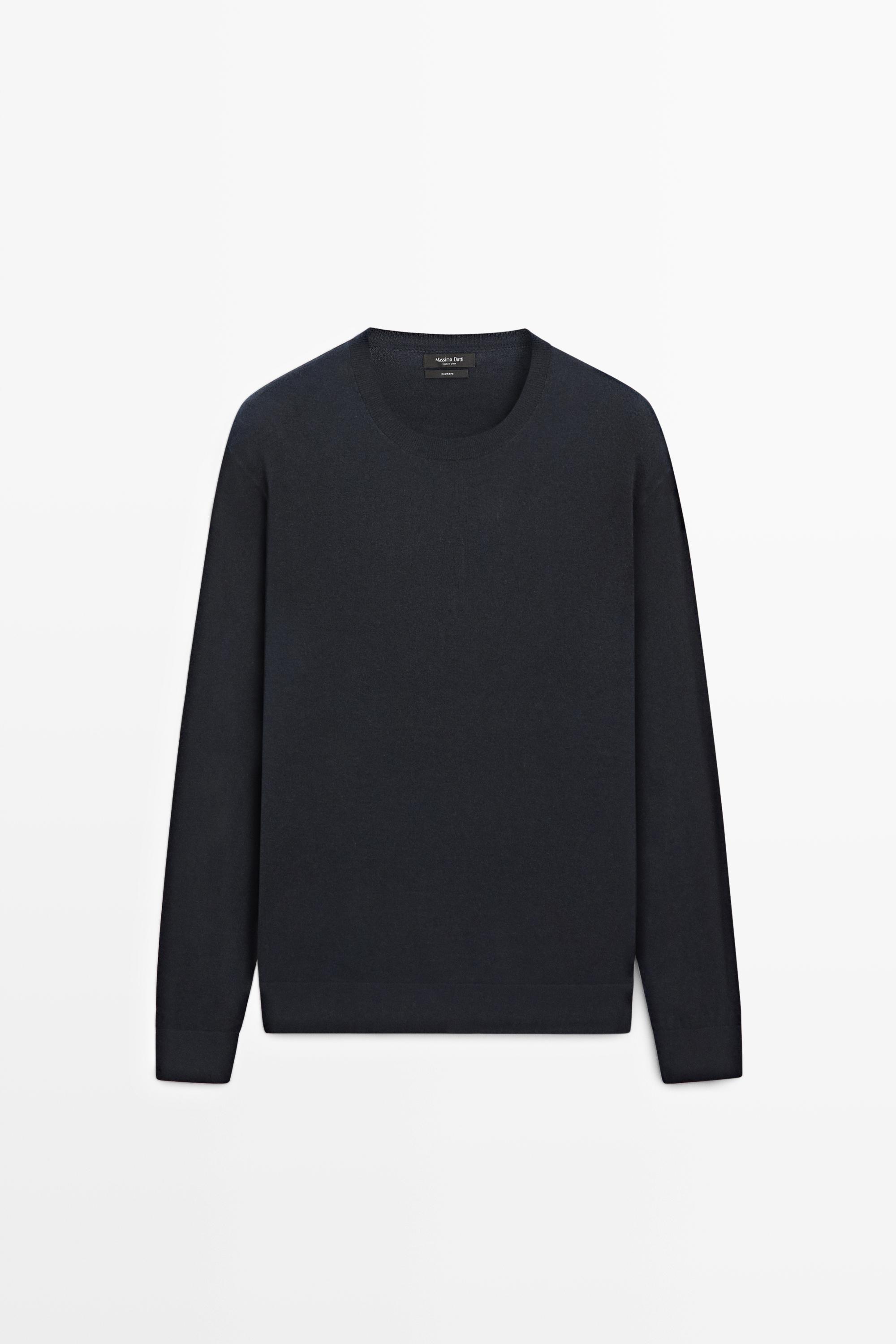 Свитер из 100% кашемира с круглым вырезом — Massimo Dutti