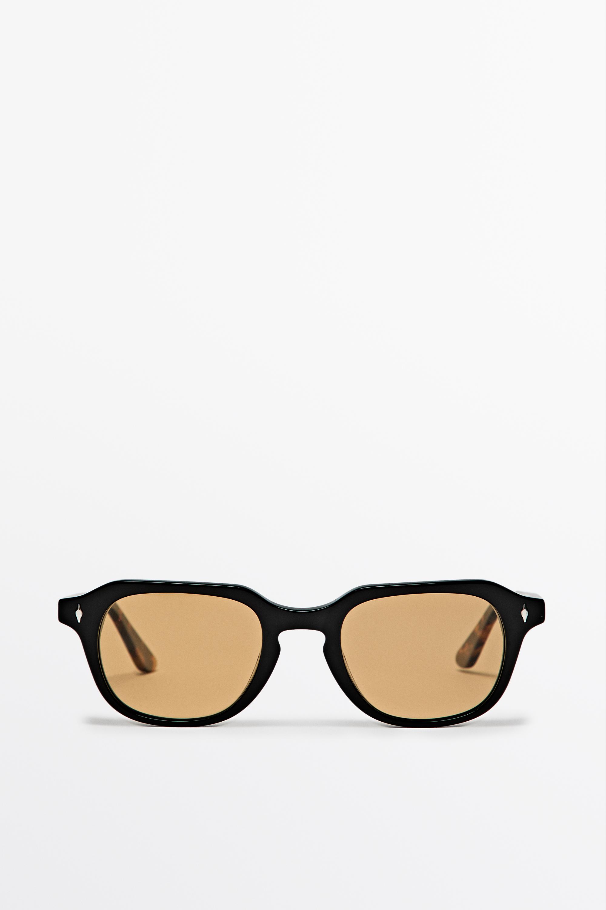 Округлые солнцезащитные очки — Massimo Dutti