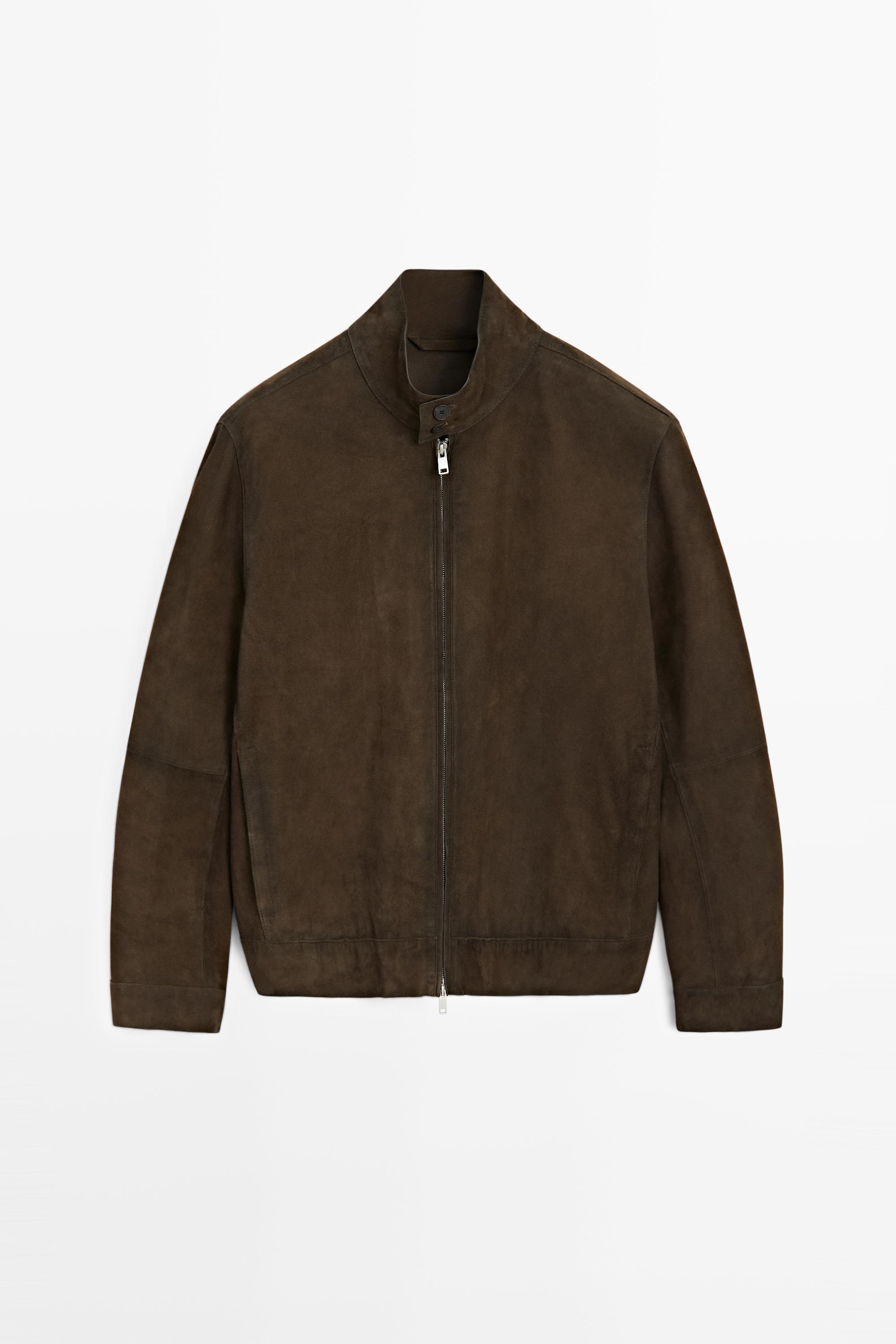 Замшевая куртка — Massimo Dutti