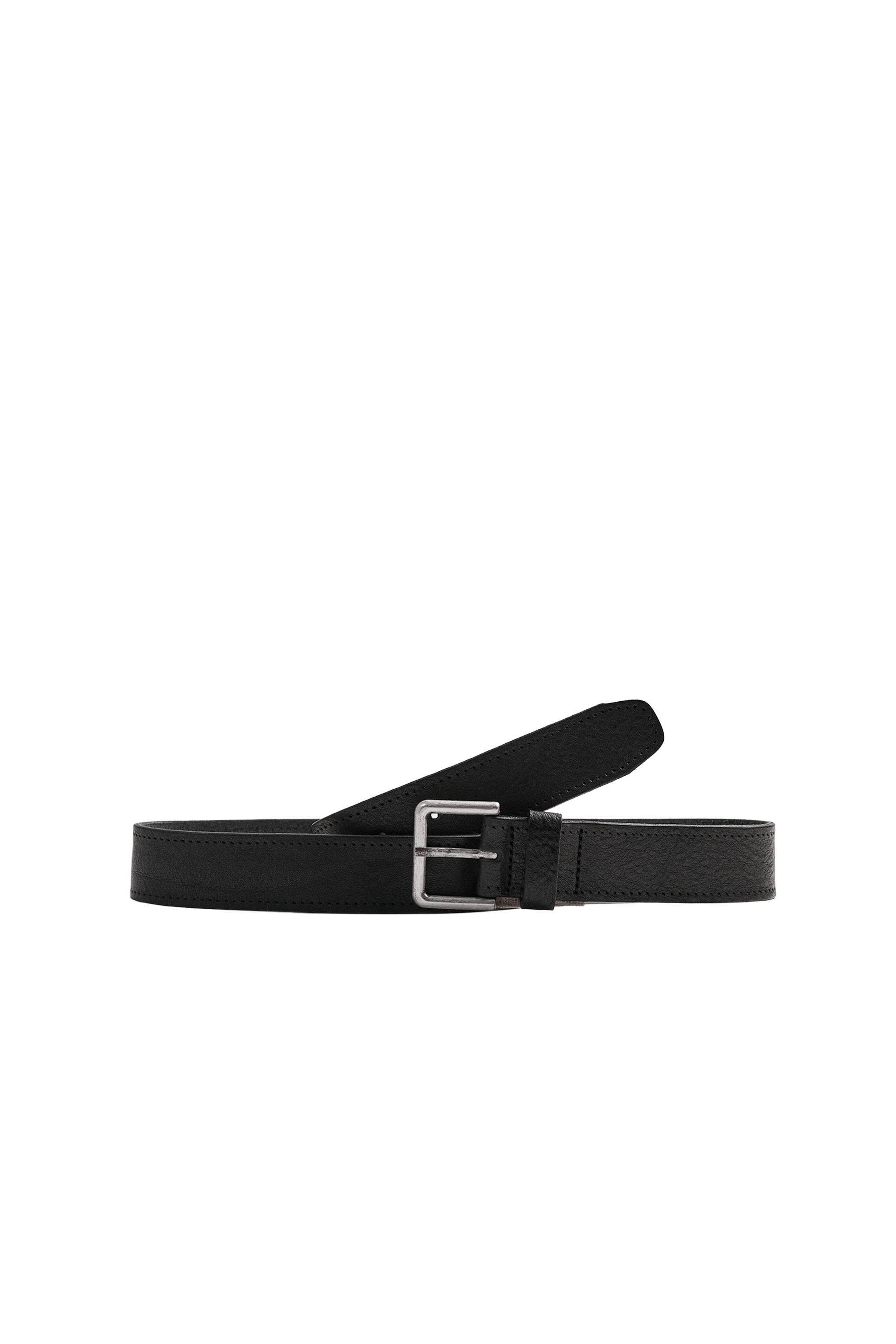 Ремень из кожи с винтажным эффектом — ZARA