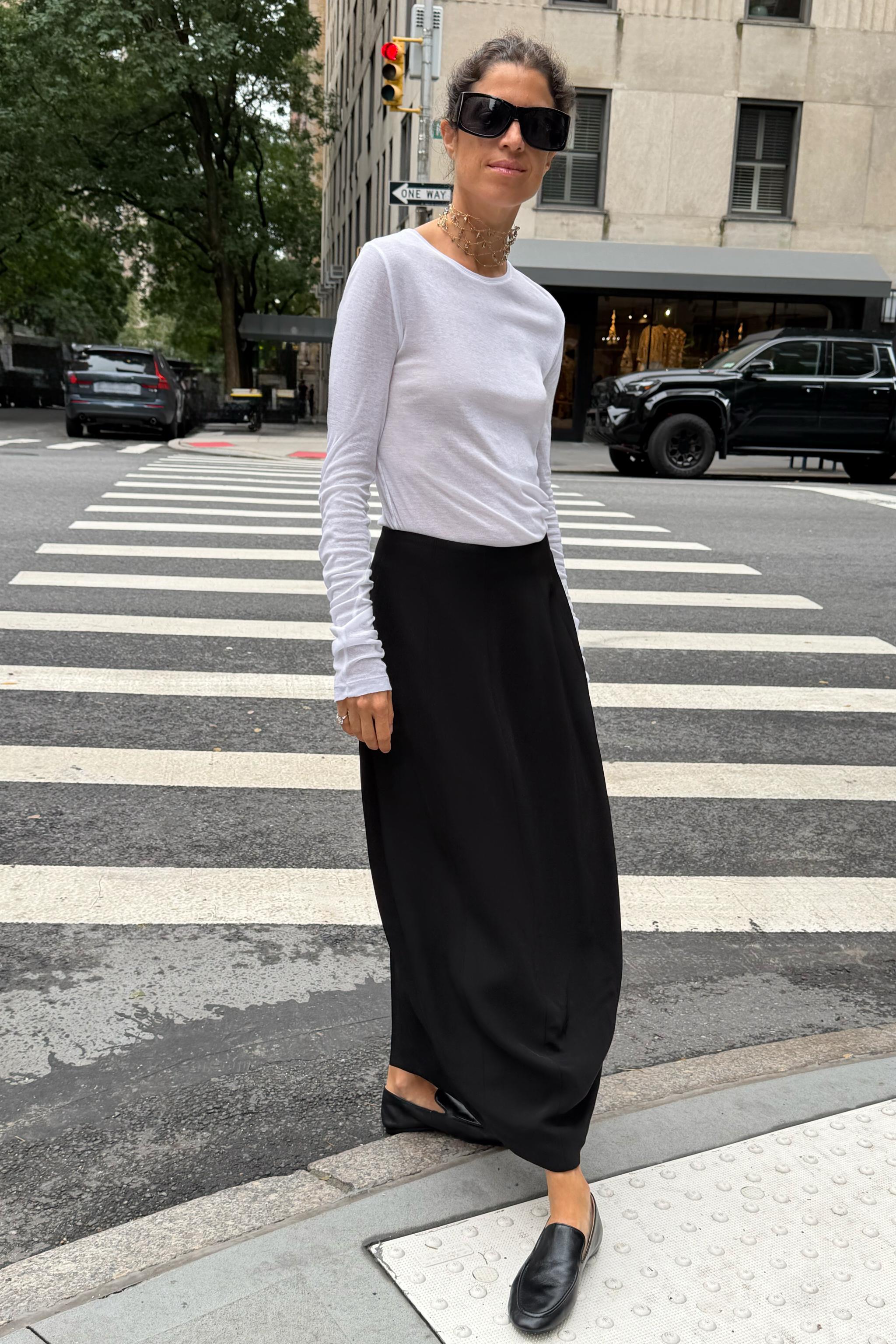 Юбка силуэта "бочонок" ZW COLLECTION — ZARA