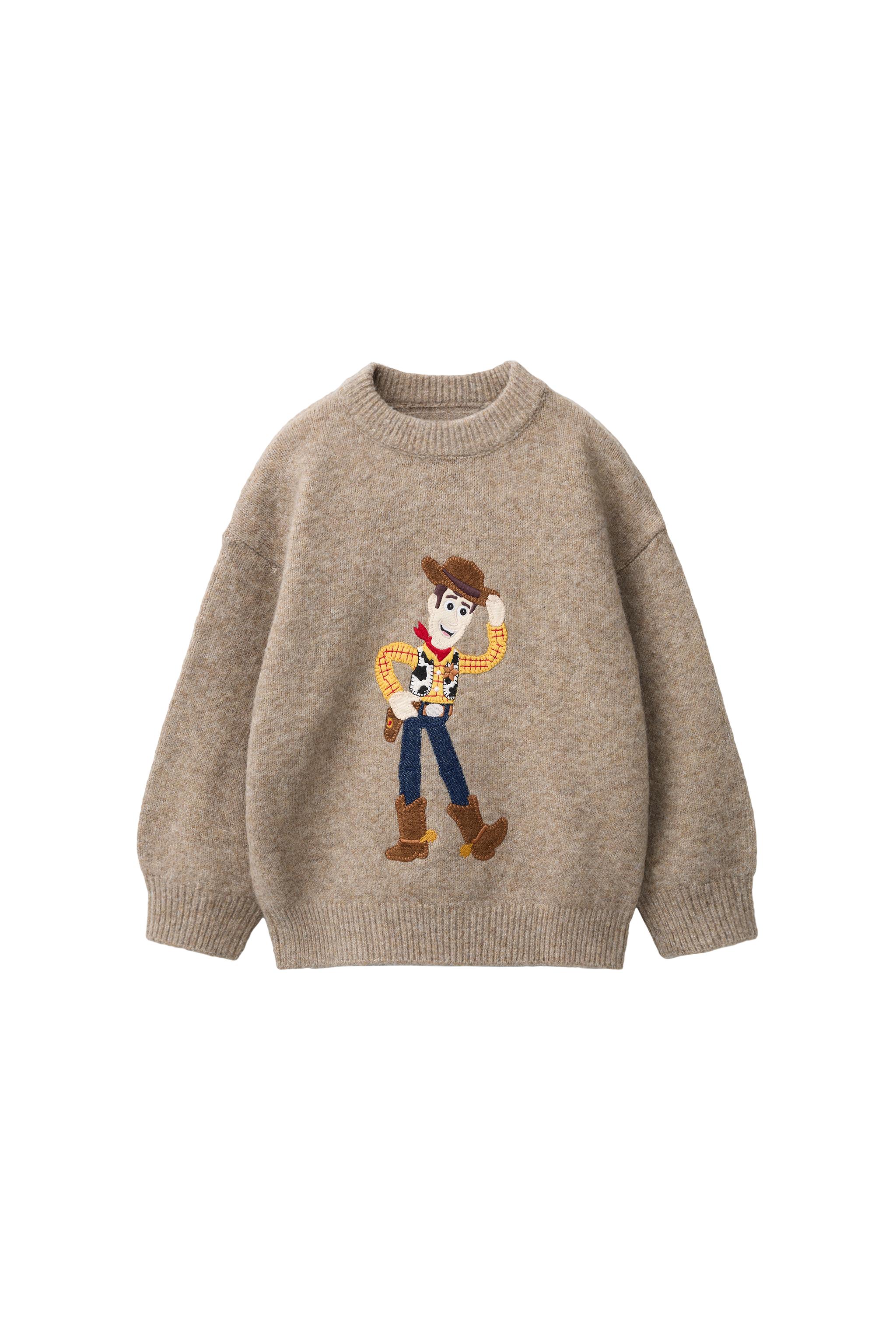 TOY STORY © DISNEY PIXAR EMBROIDERED KNIT JUMPER — ZARA