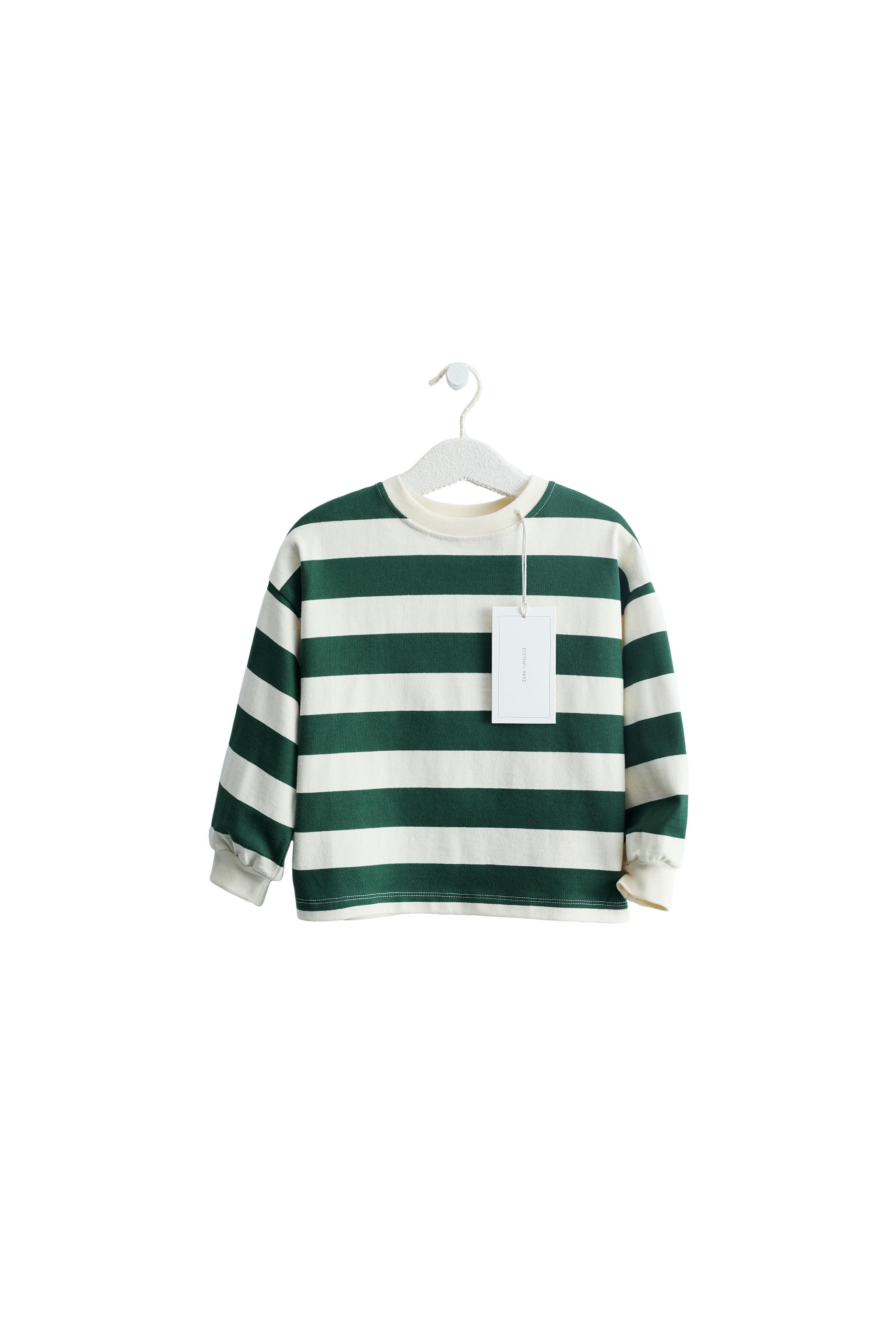 Футболка ZARA TIMELESS в полоску — ZARA