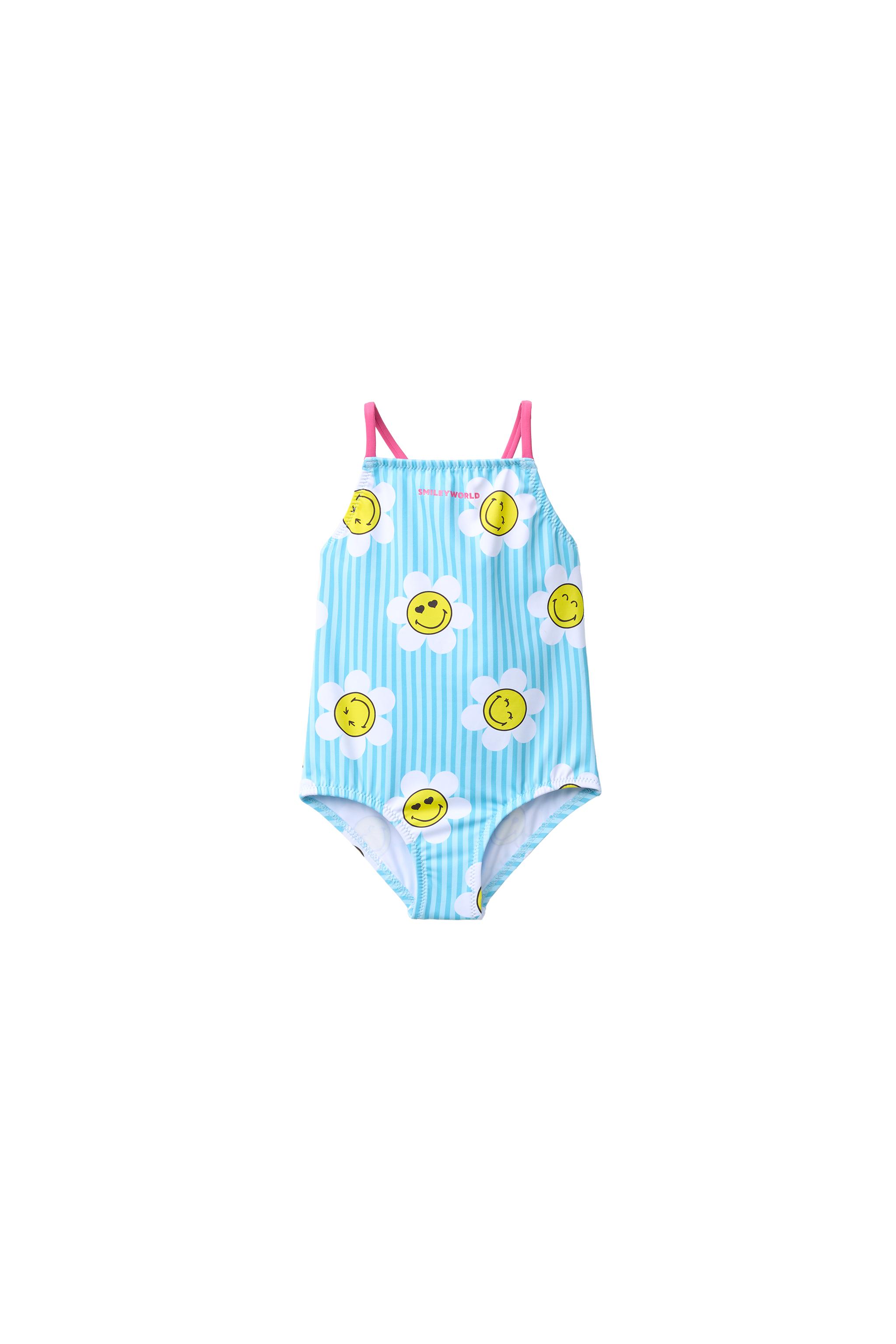 2-6 ЛЕТ/КУПАЛЬНИК В ПОЛОСКУ SMILEYWORLD ® — ZARA