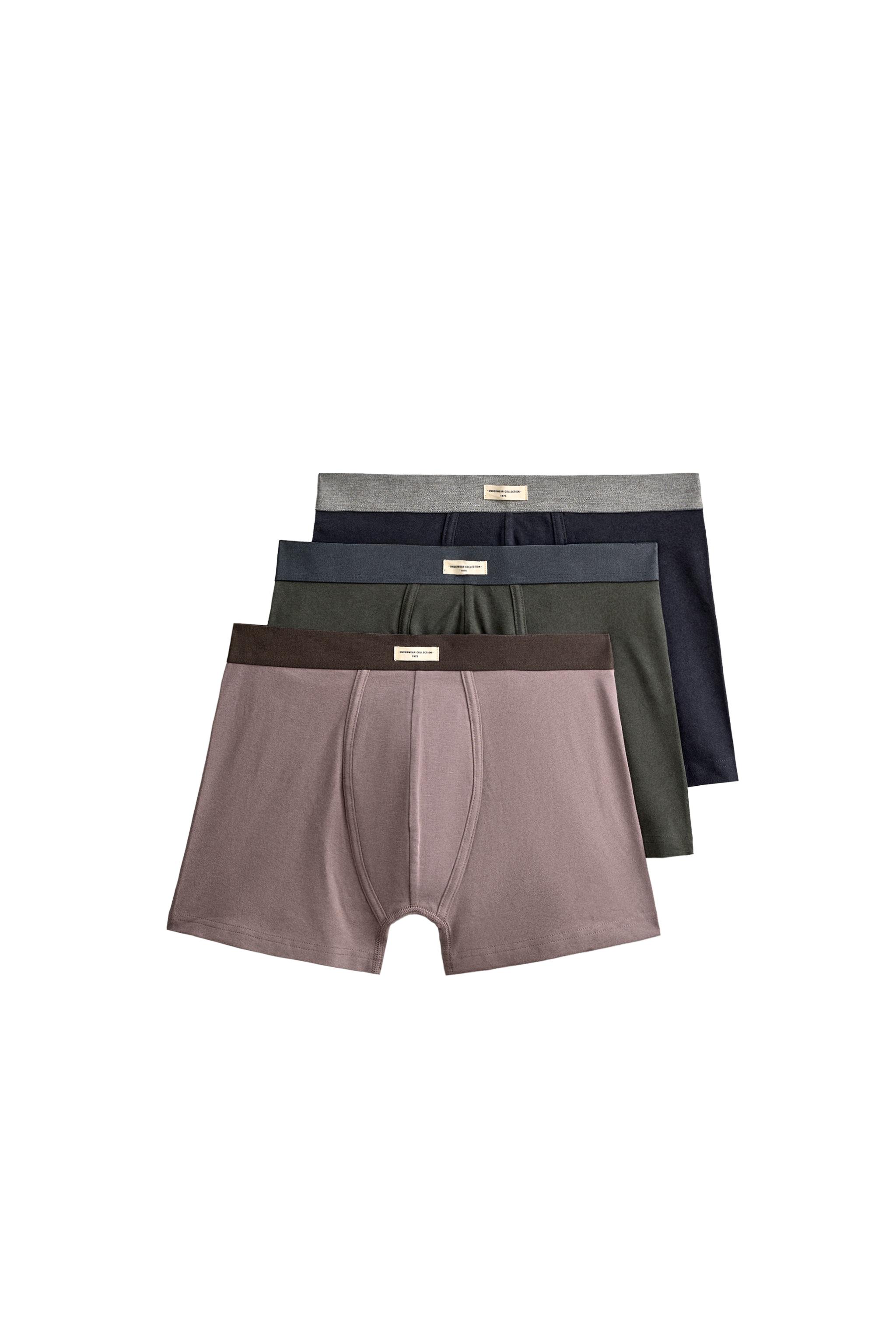 Набор из 3 мягких боксёров — ZARA
