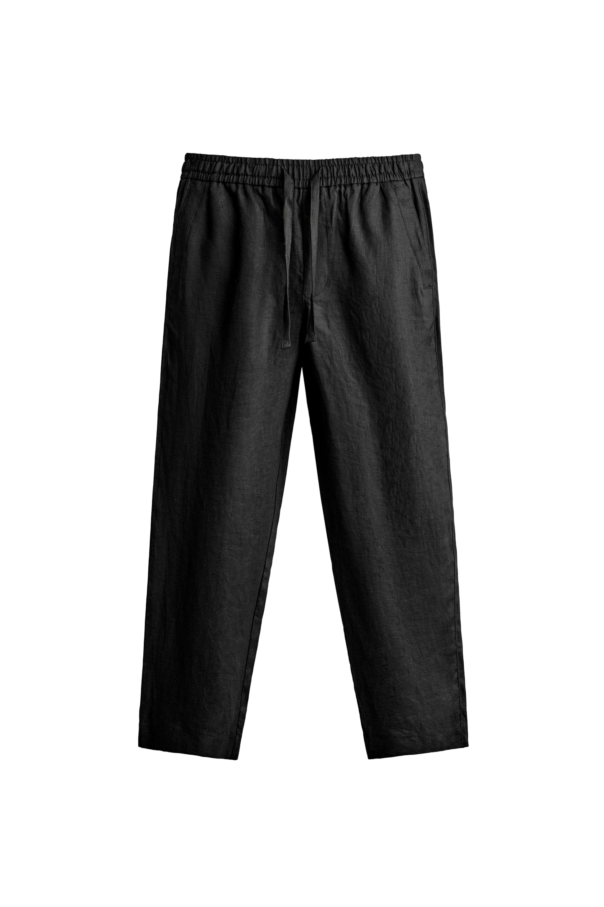 Брюки свободного кроя из 100% льна — ZARA
