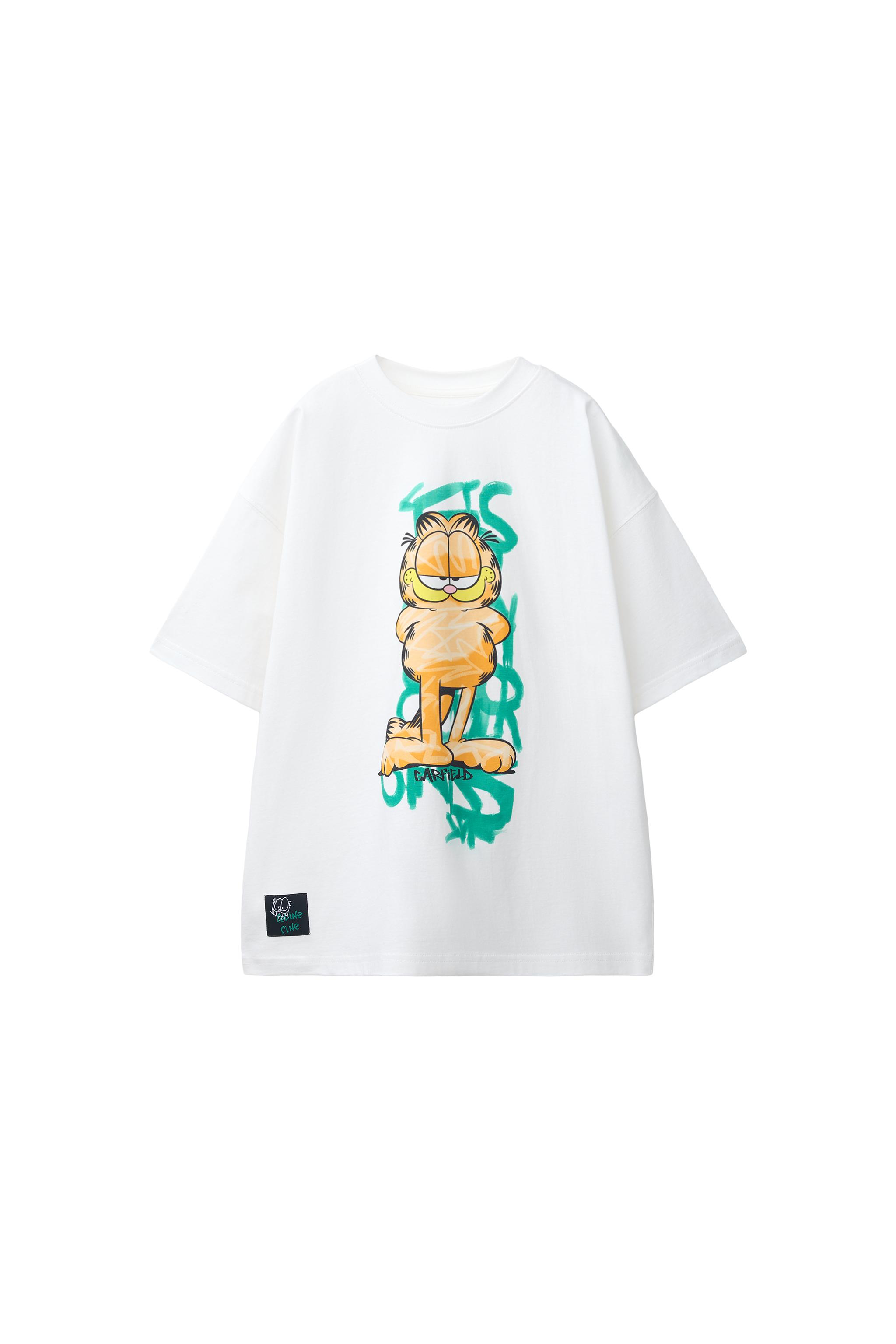 Футболка GARFIELD © PAWS INC. GRAFFITI — ZARA