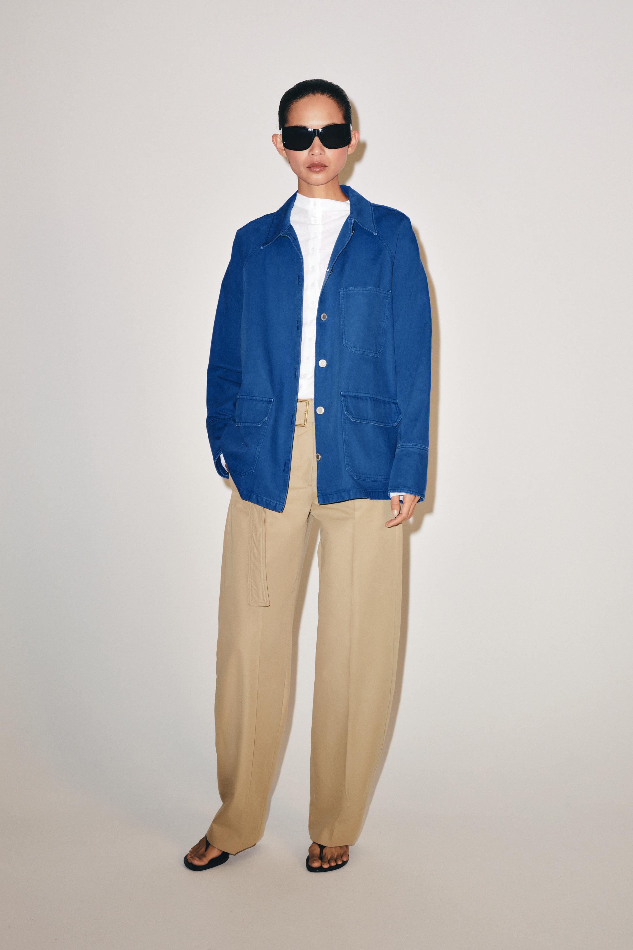 ДЖИНСОВАЯ КУРТКА ZW COLLECTION — ZARA