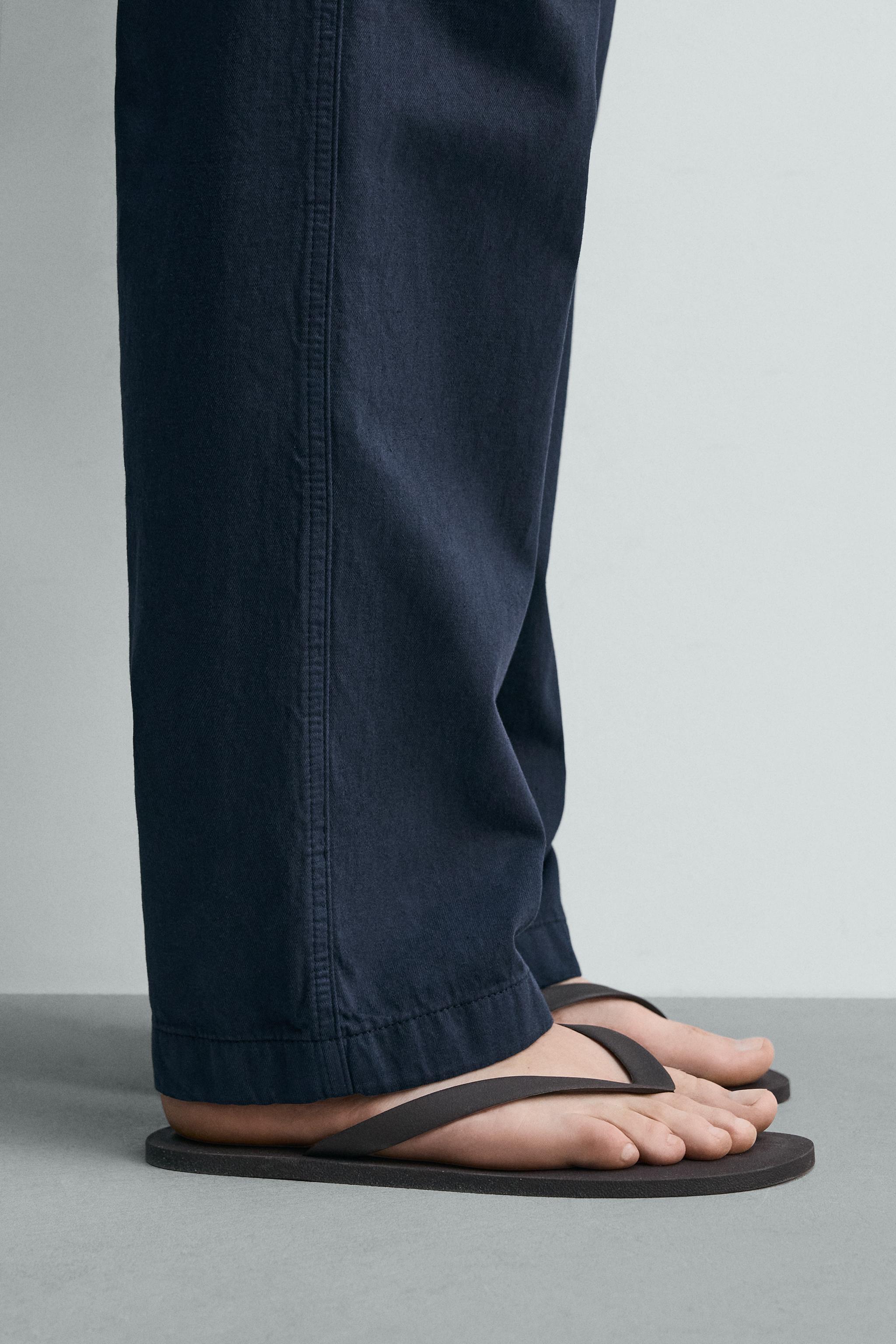 Сандалии с тонкими ремешками — ZARA