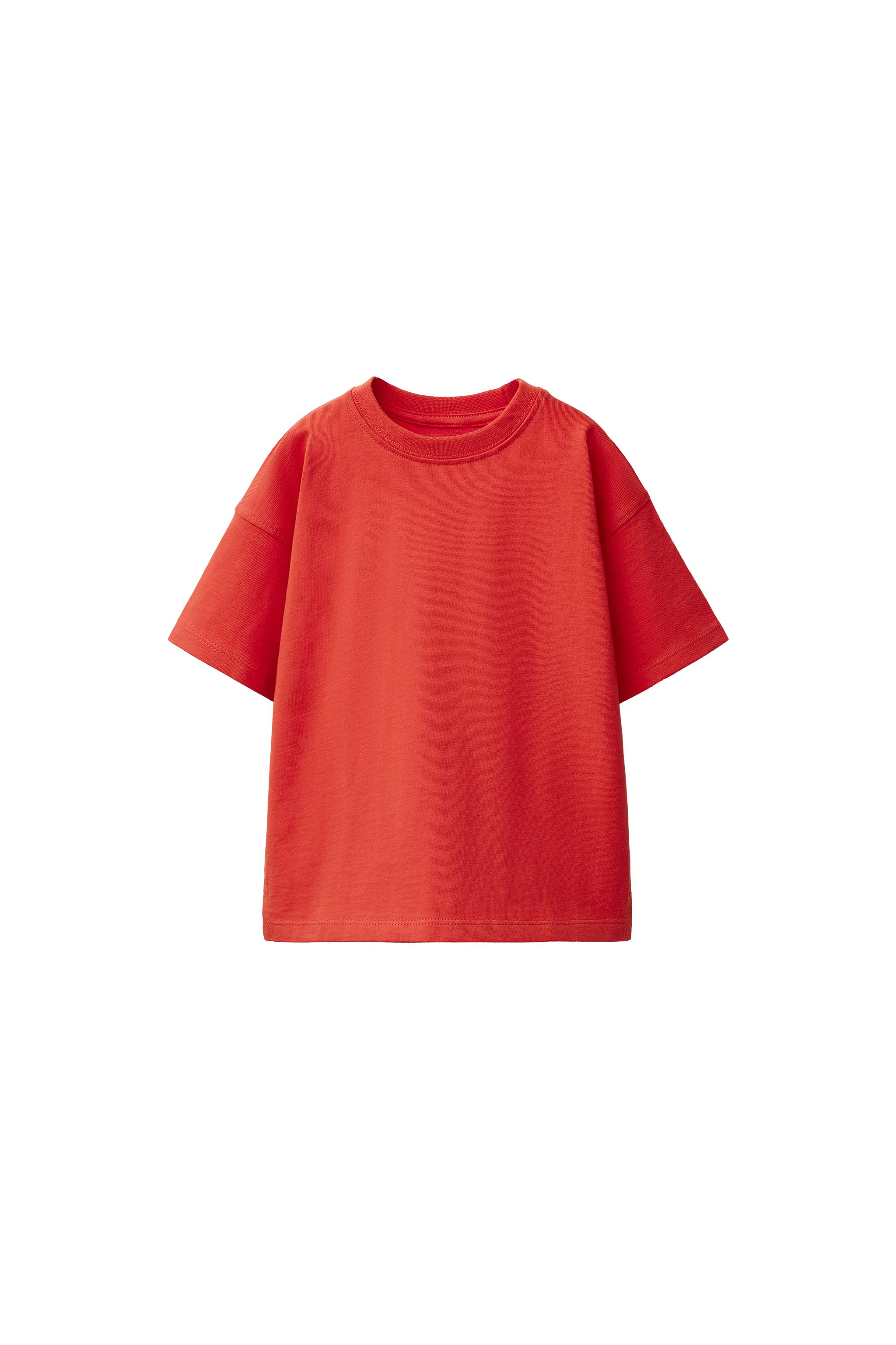 Футболка с круглым вырезом — ZARA