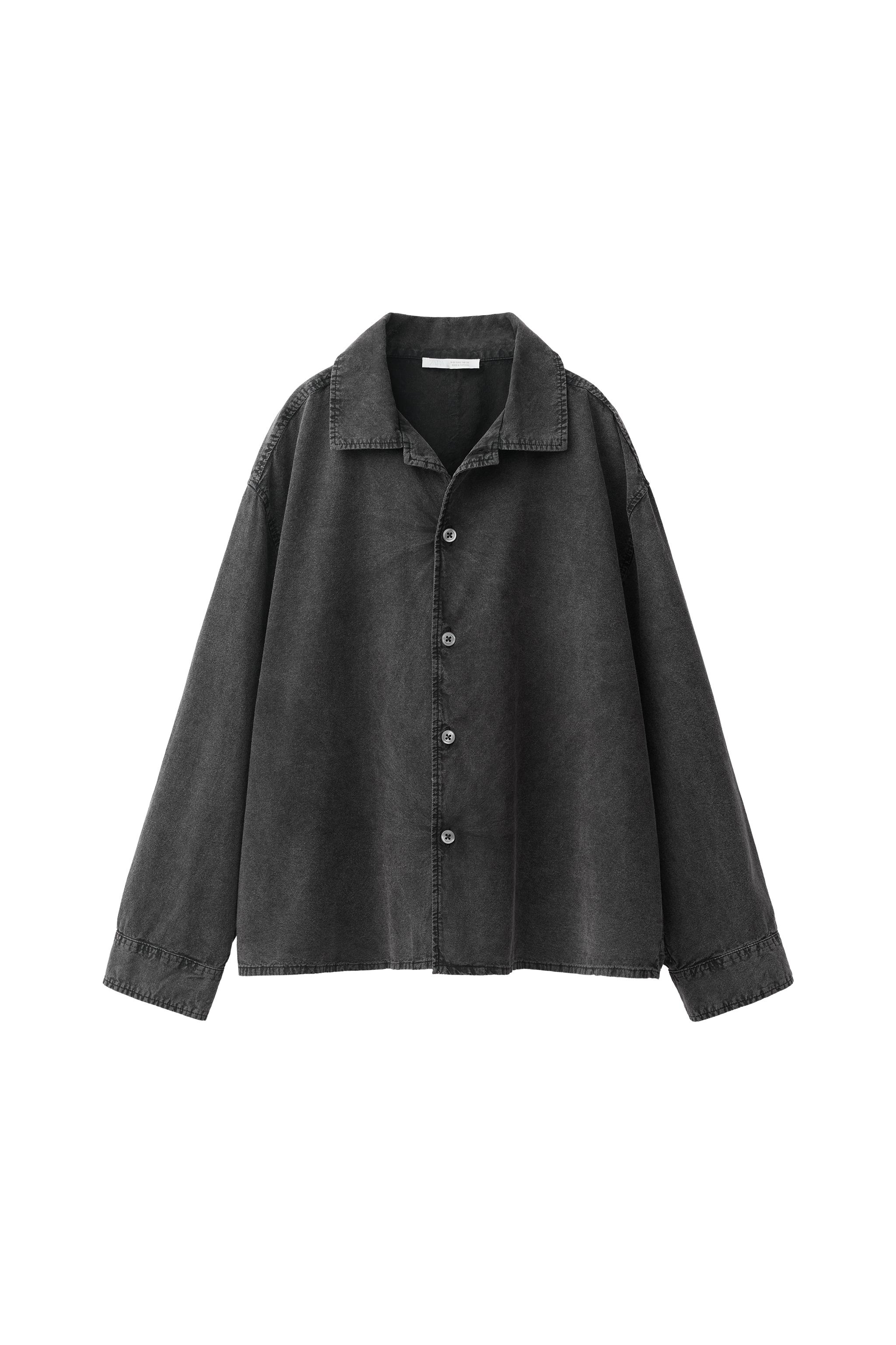 FADED-EFFECT SHIRT — ZARA