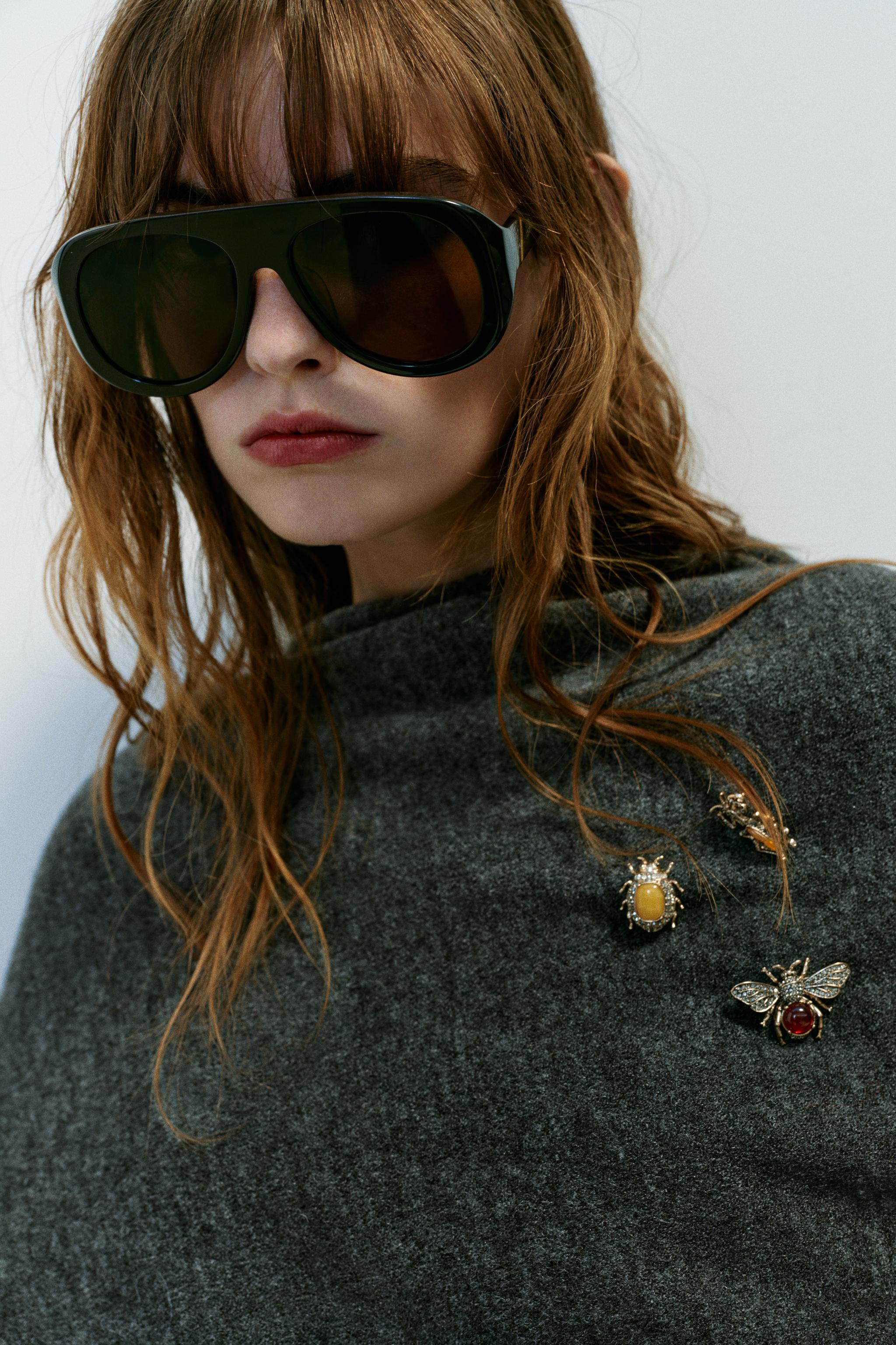 НАБОР ИЗ 3 БРОШЕЙ «НАСЕКОМЫЕ» — ZARA