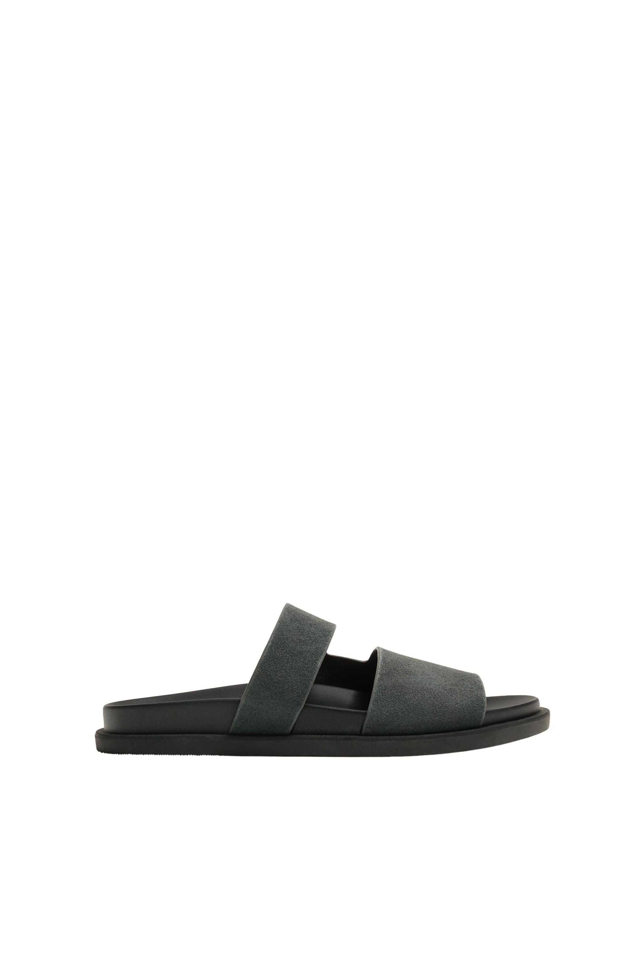 КОЖАНЫЕ САНДАЛИИ С РЕМЕШКАМИ — ZARA
