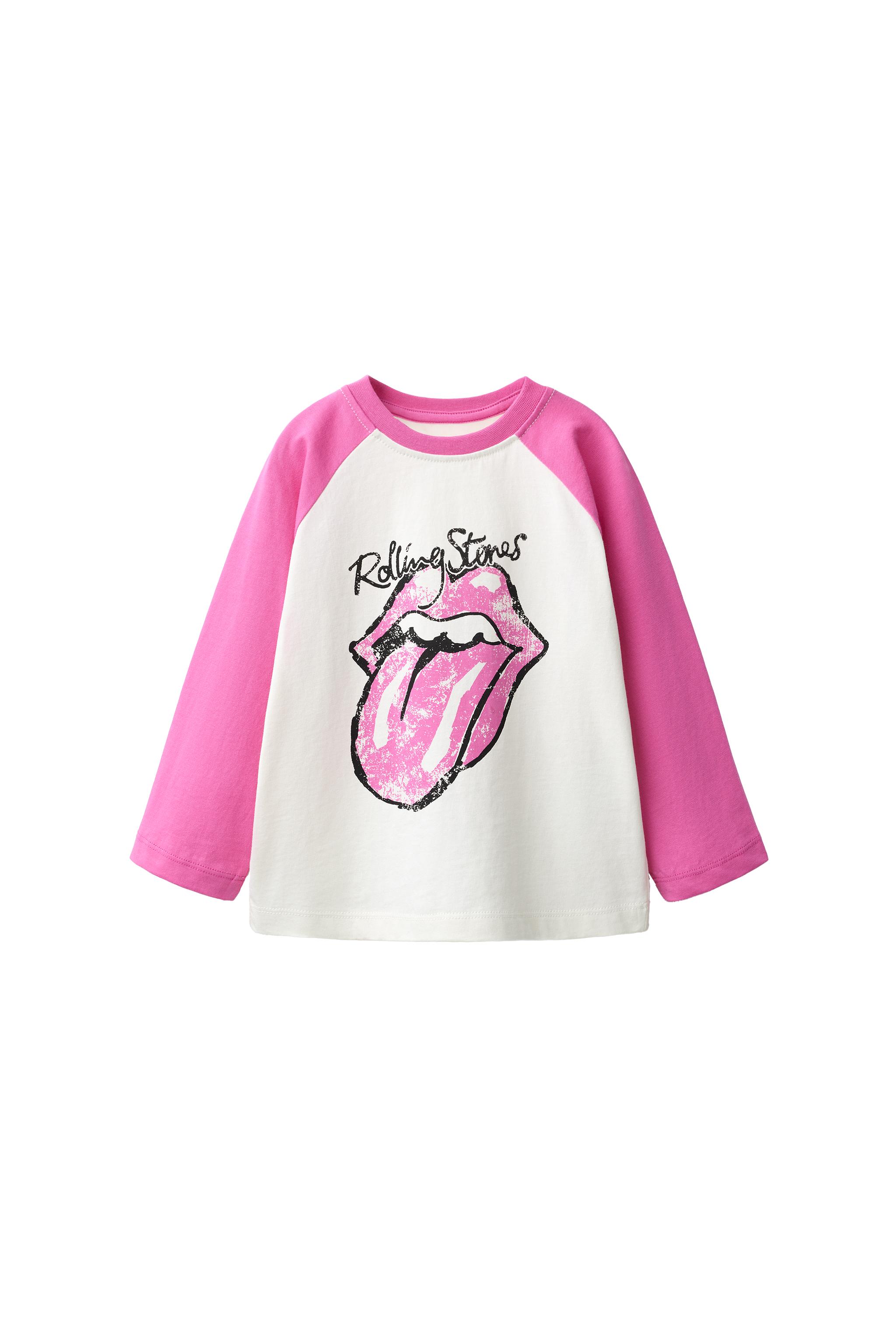 Футболка с принтом Rolling Stones © — ZARA