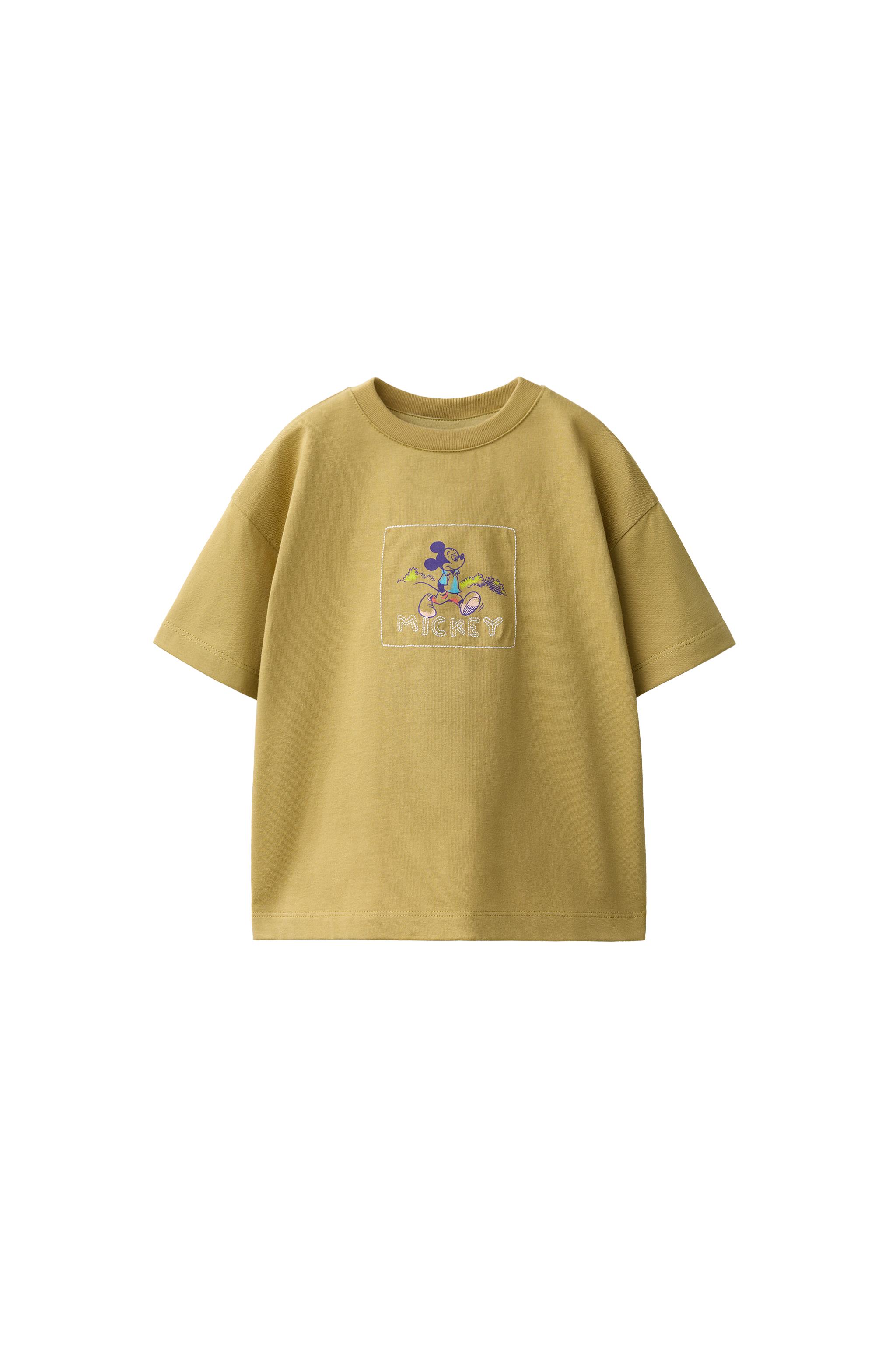 Футболка с вышитым Микки Маусом © DISNEY — ZARA