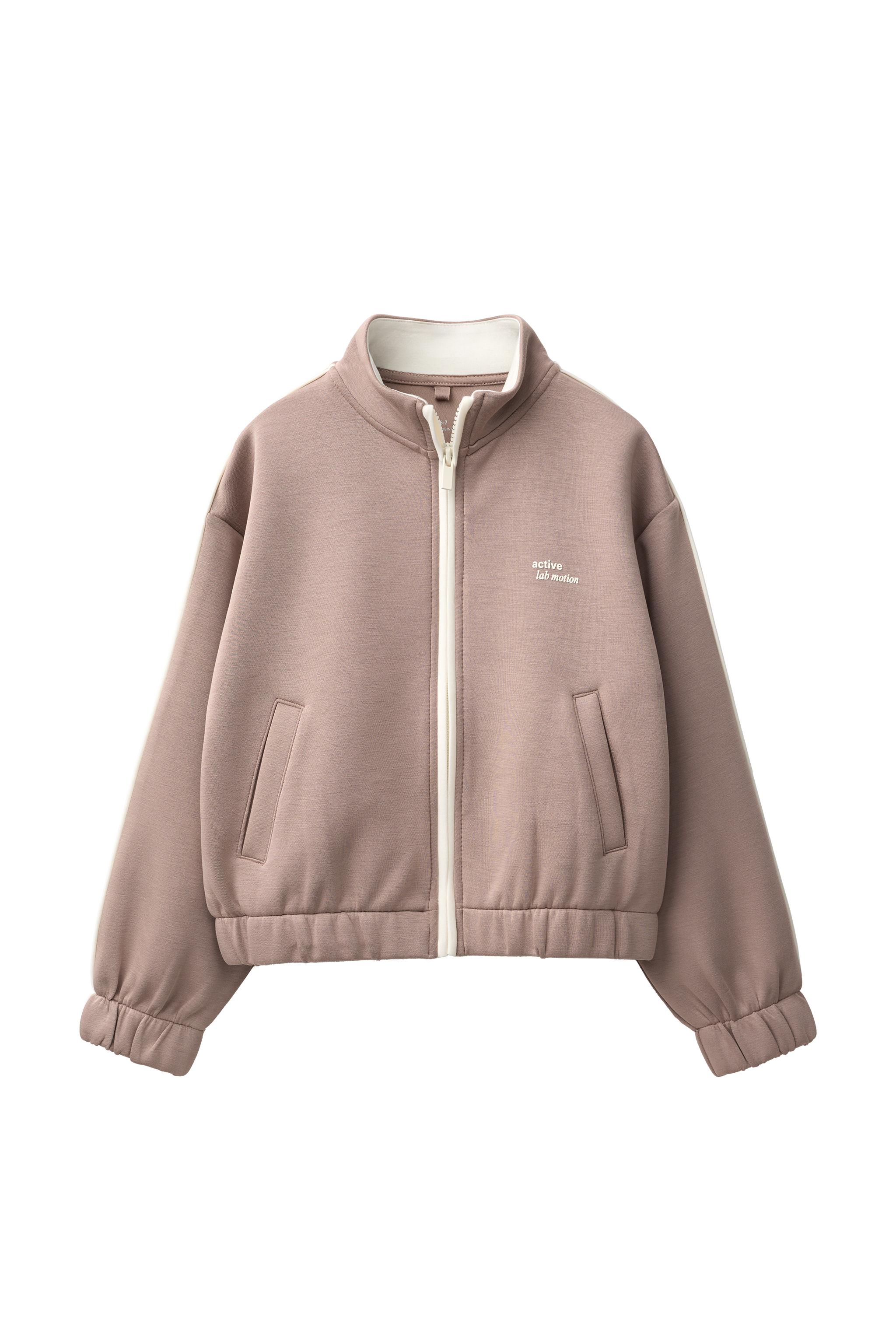 Куртка спортивного кроя с кантом — ZARA