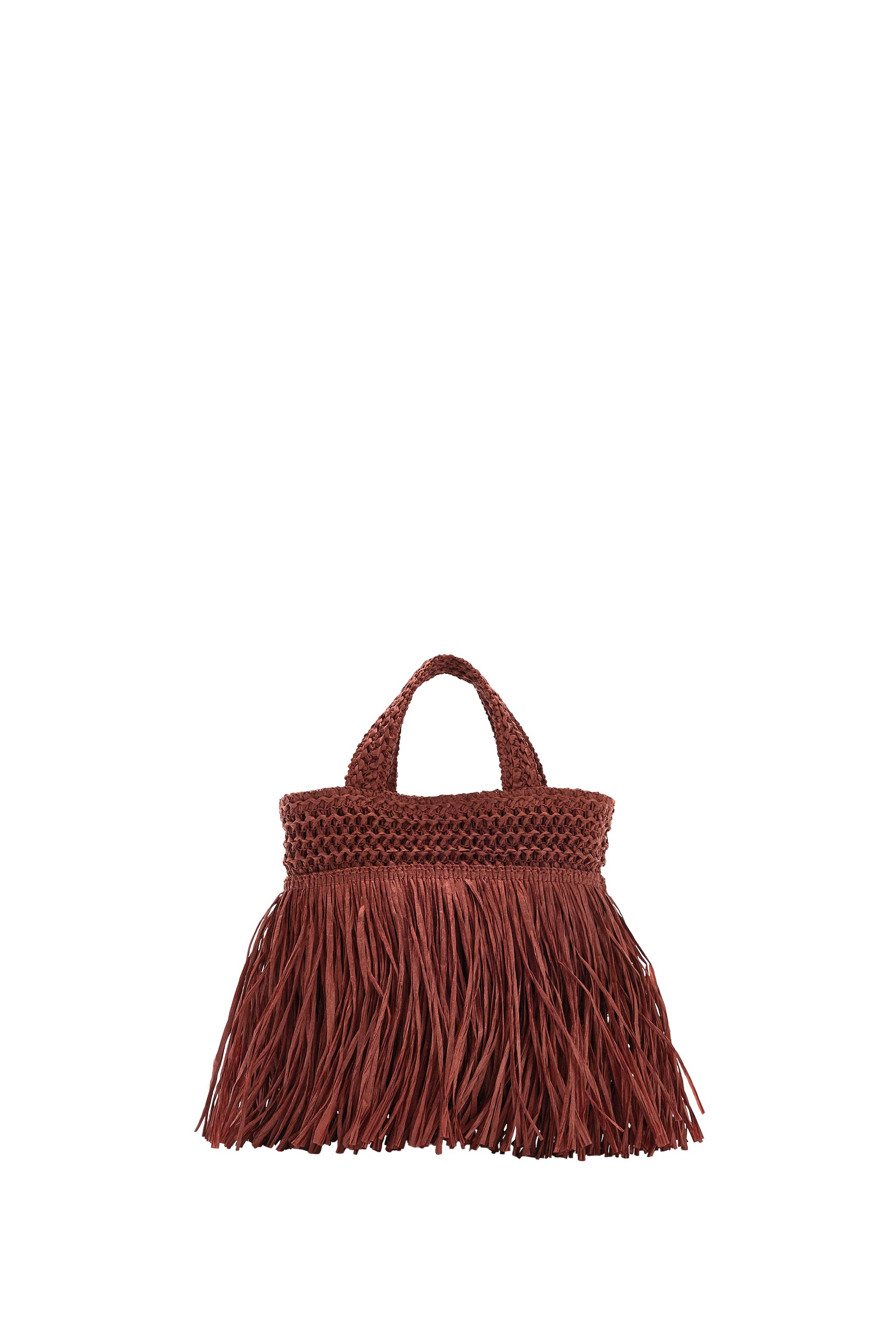 МИНИ-СУМКА С БАХРОМОЙ — ZARA