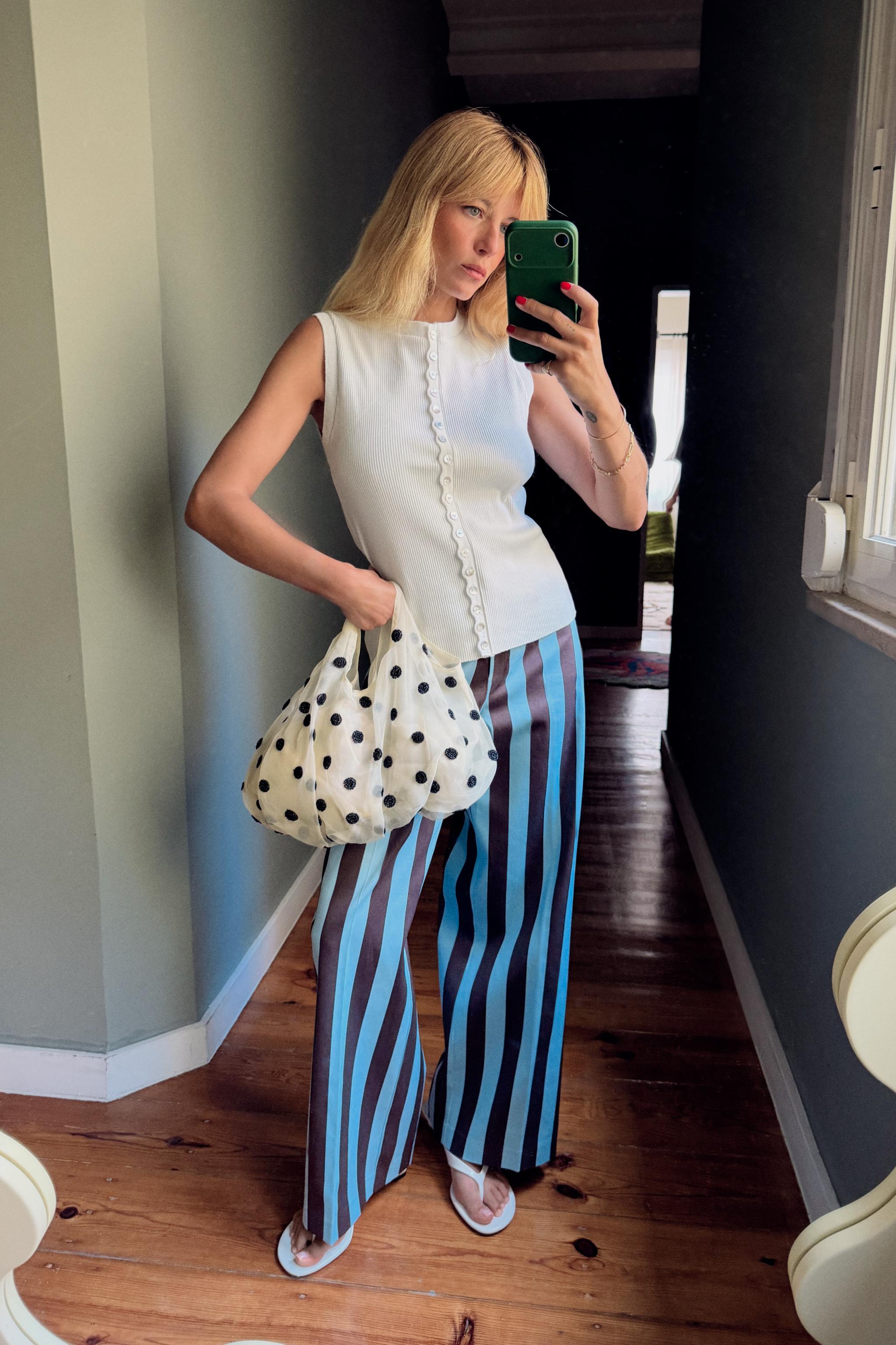 Топ на пуговицах — ZARA