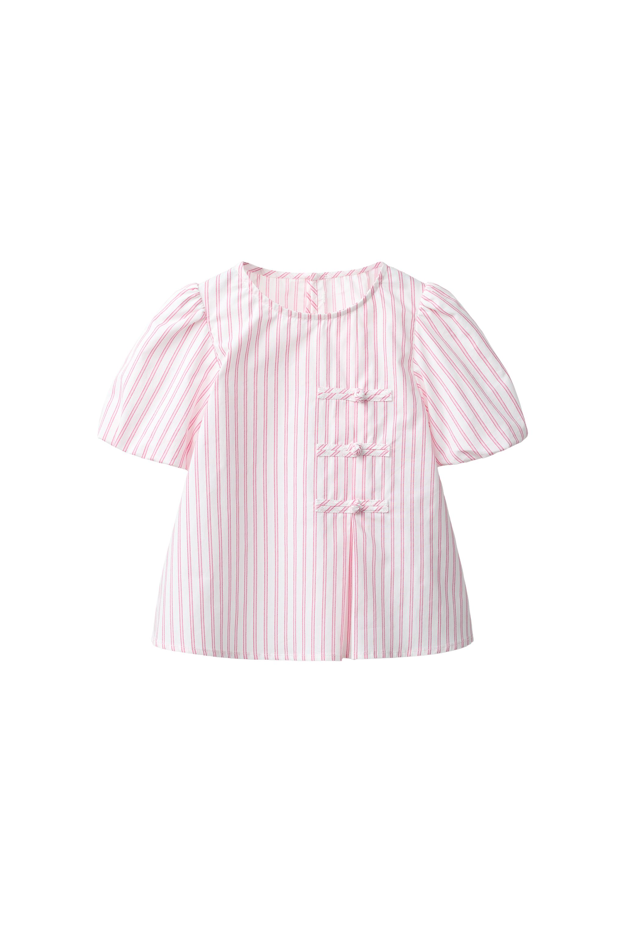 БЛУЗА В ПОЛОСКУ С ТОГГЛАМИ — ZARA