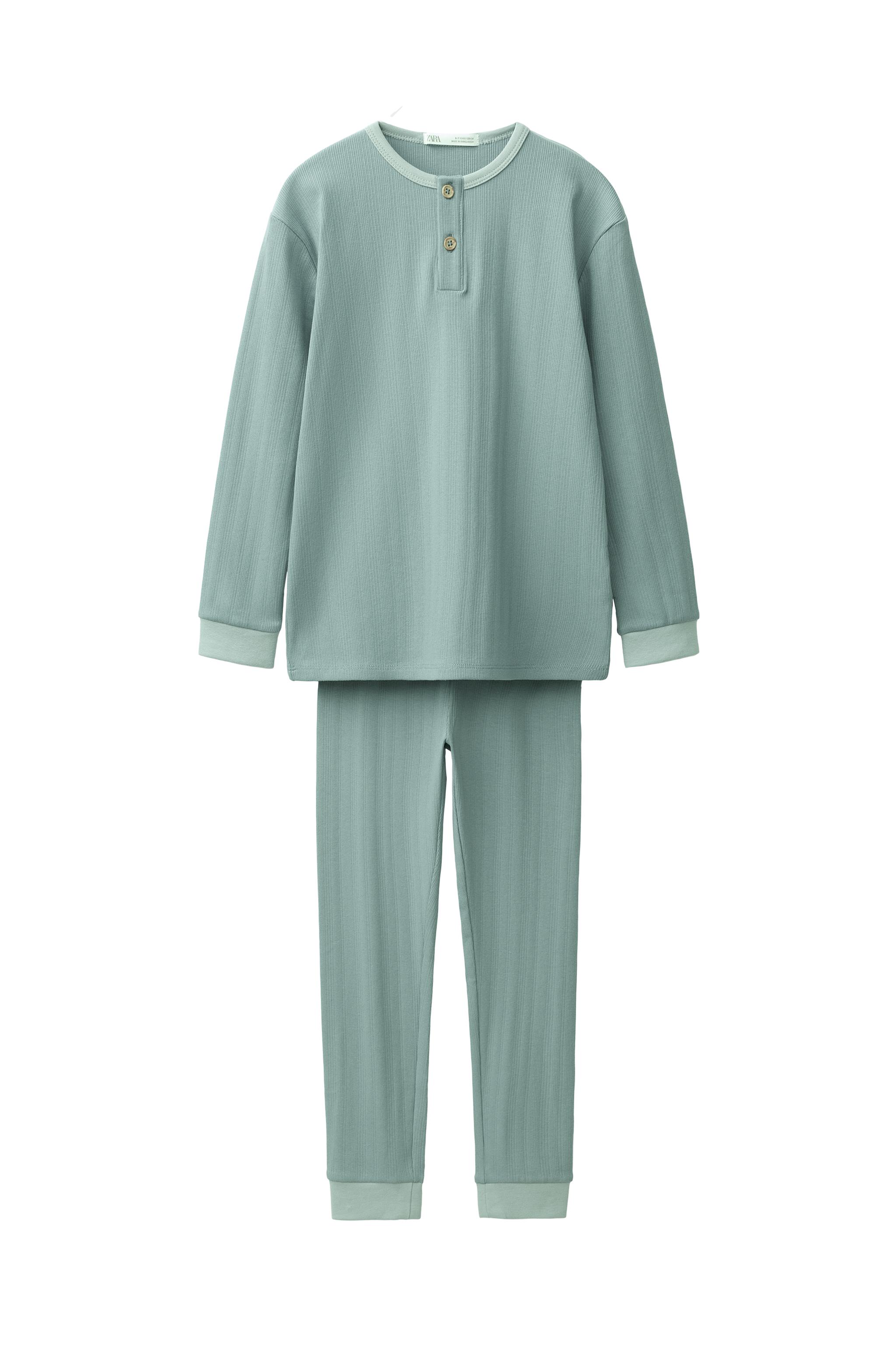 Пижама фактурная для возраста 6-14 лет — ZARA