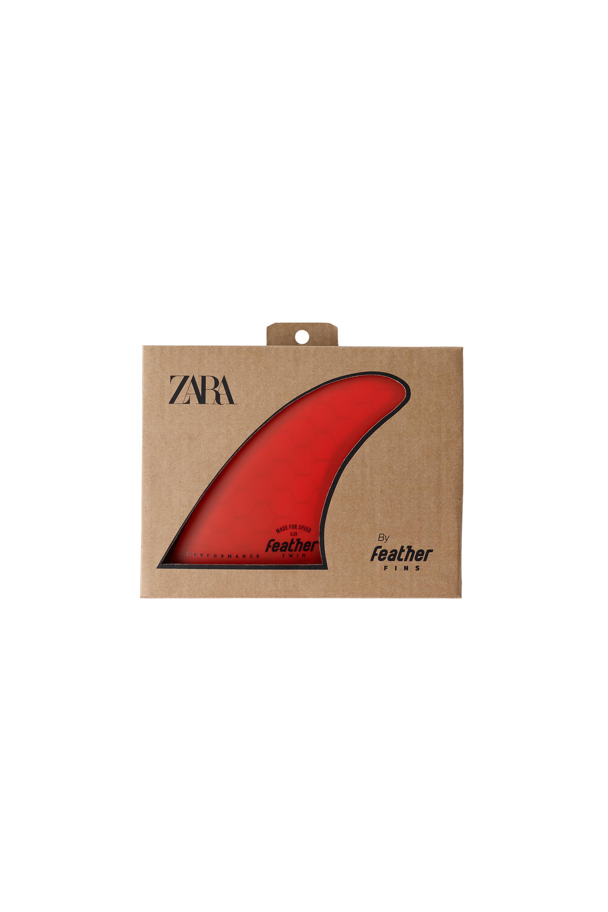 ПЛАВНИКИ ДЛЯ СЕРФИНГА TWIN FIN FEATHER FINS ® X ZARA — ZARA