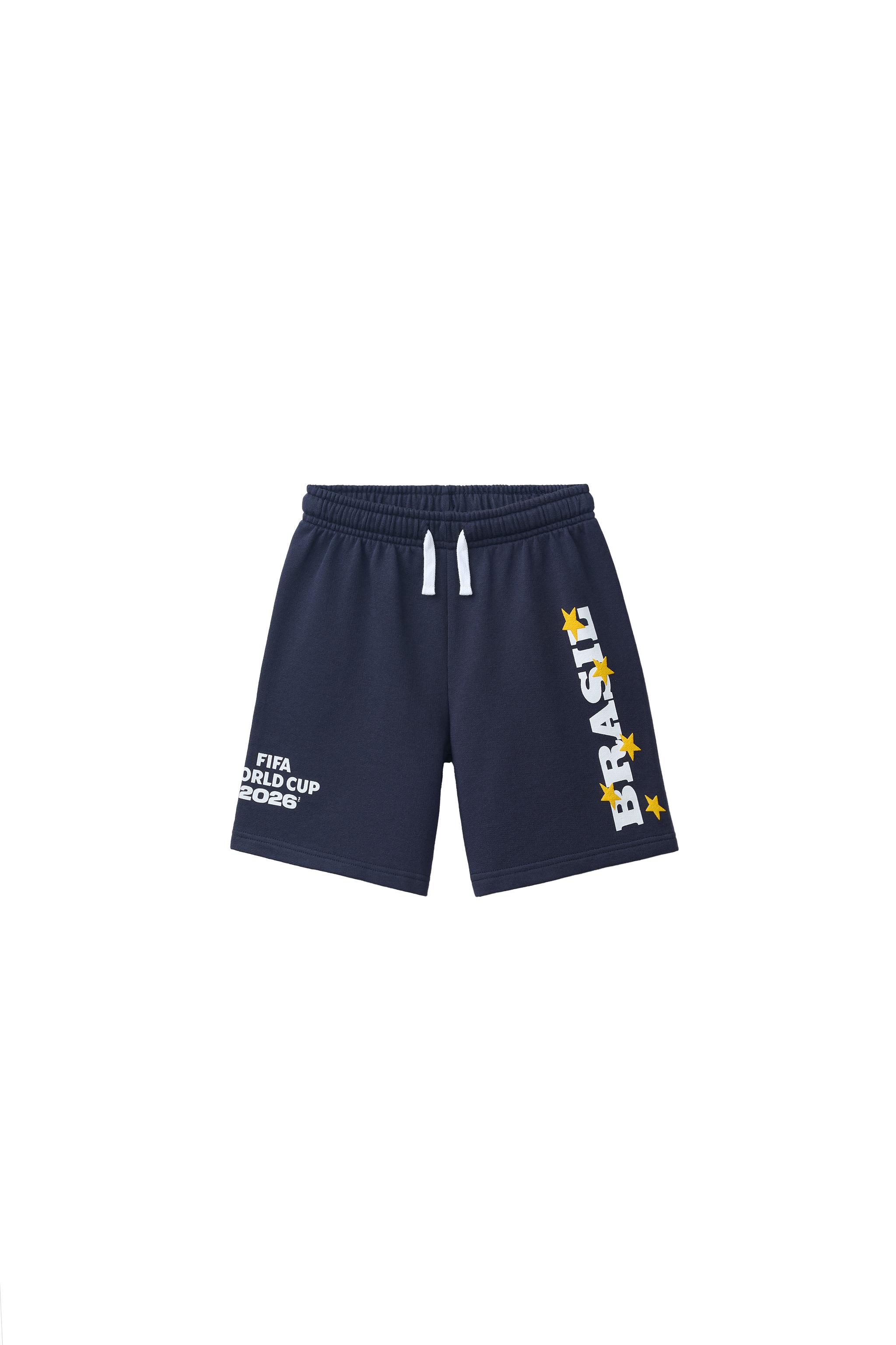 Бермуды с принтом FIFA WORLD CUP ™ 2026 Brazil — ZARA