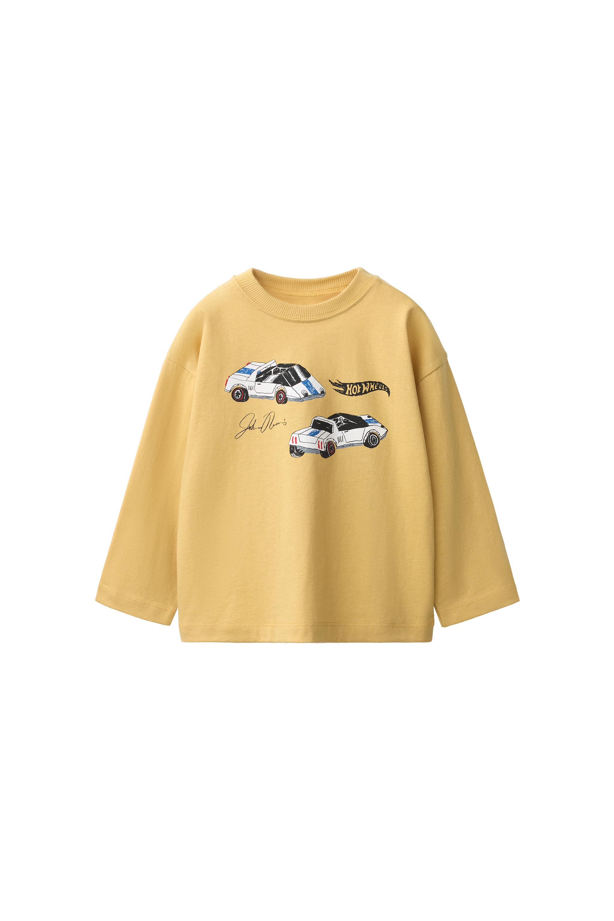 Футболка с принтом HOT WHEELS™ MATTEL — ZARA
