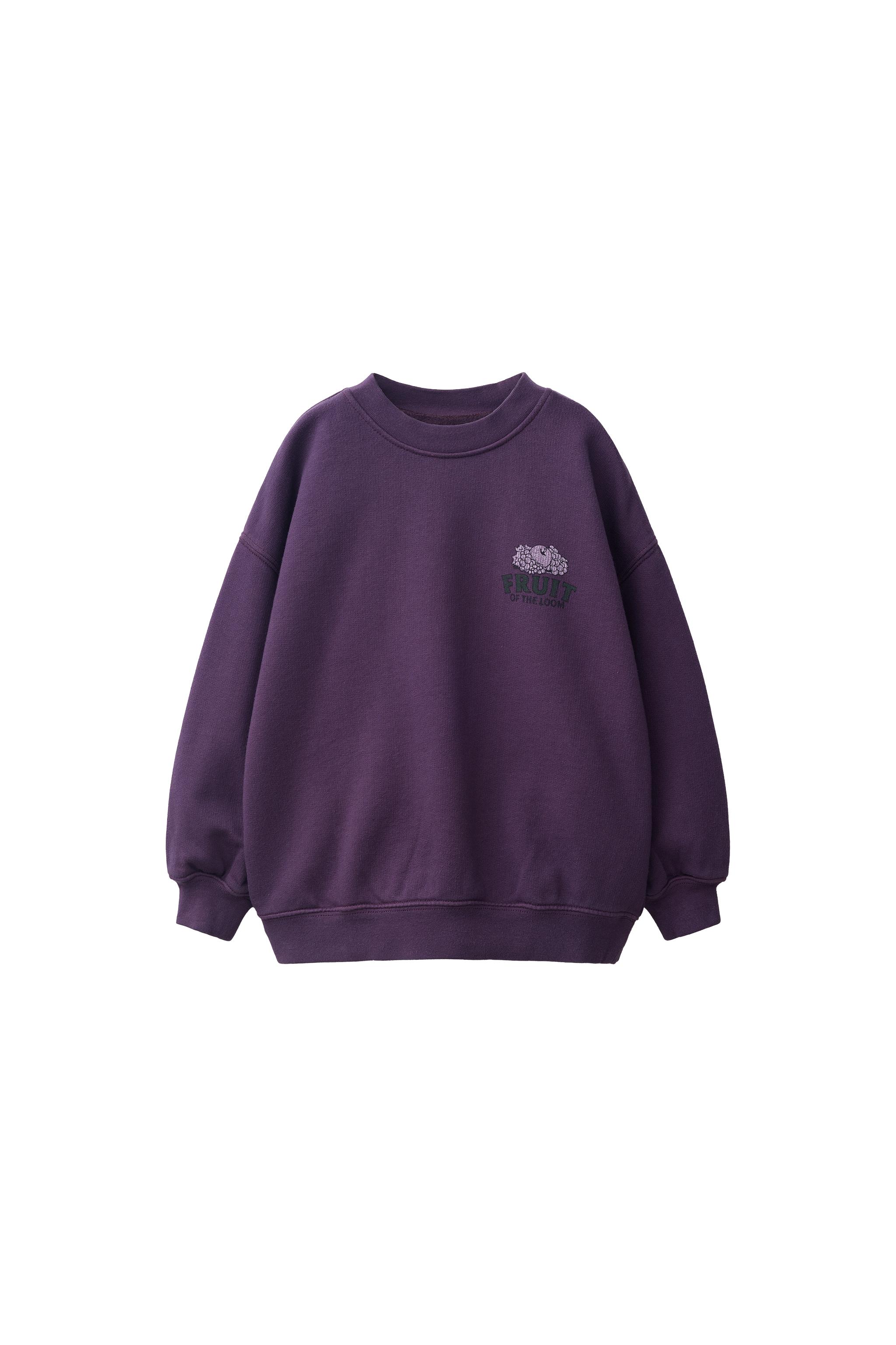 Свитшот с принтом Fruit of the Loom™ — ZARA