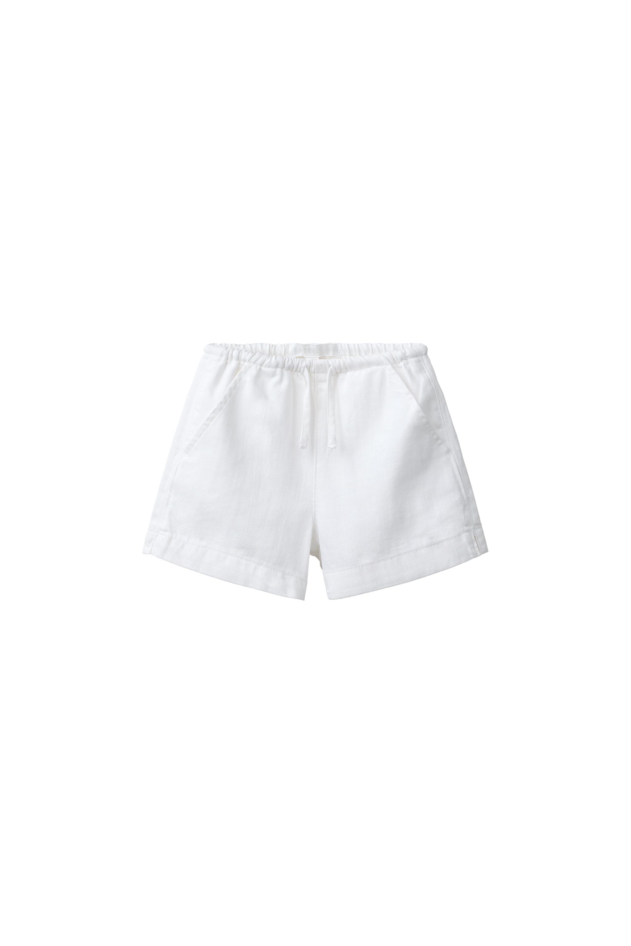 Бермуды из денима с эластичным поясом — ZARA