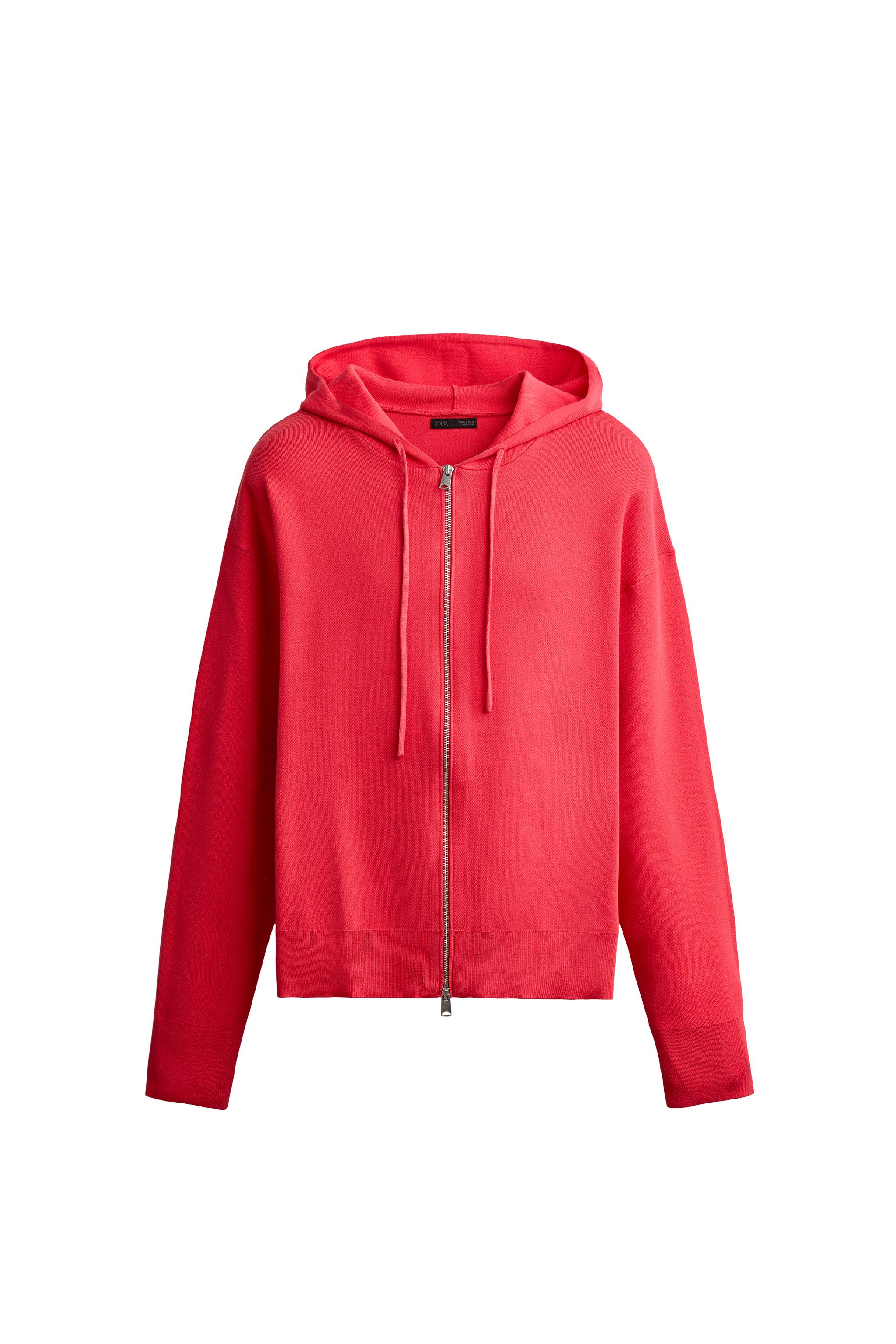 Худи из мягкой трикотажной пряжи — ZARA