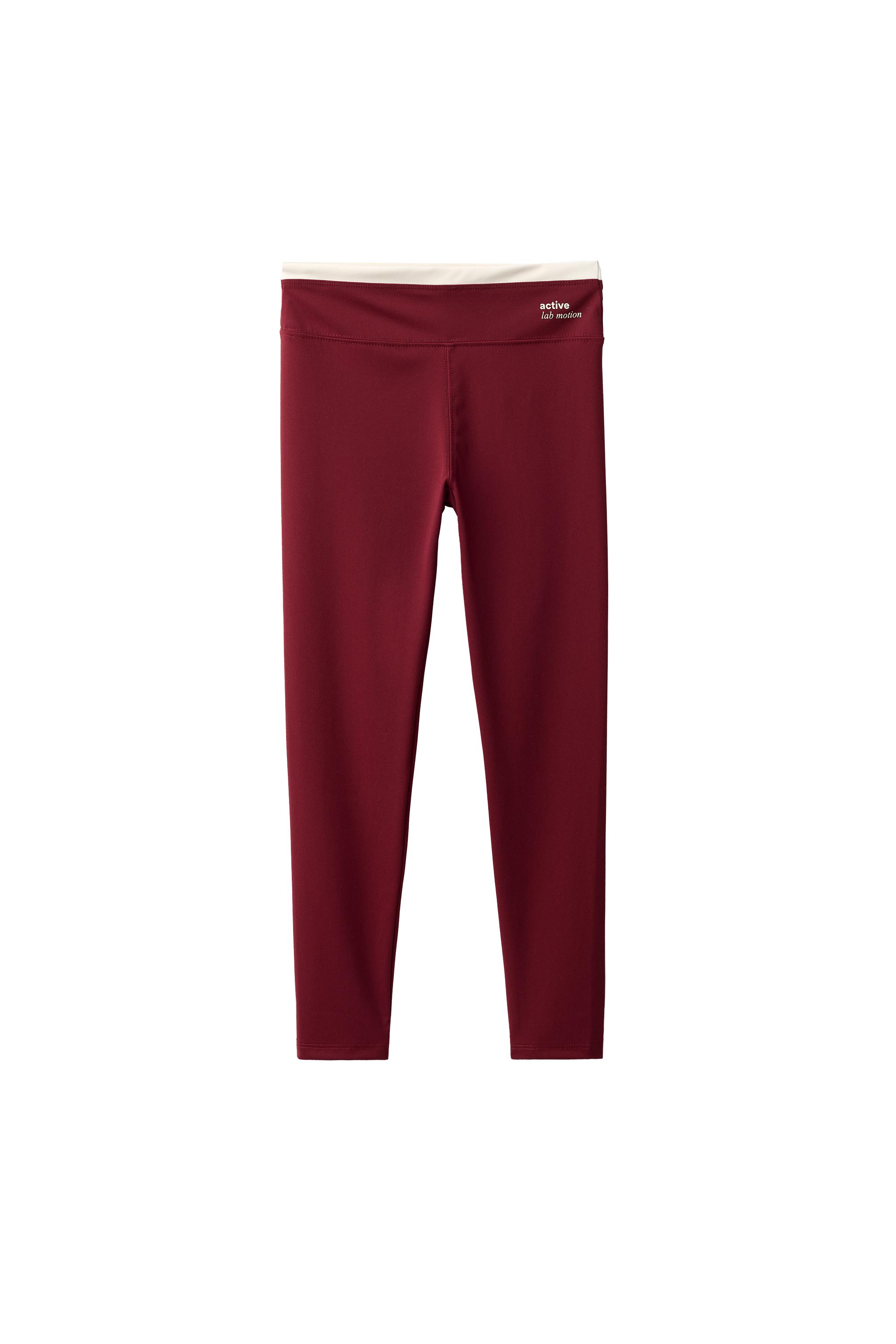 Леггинсы спортивного кроя с кантом — ZARA