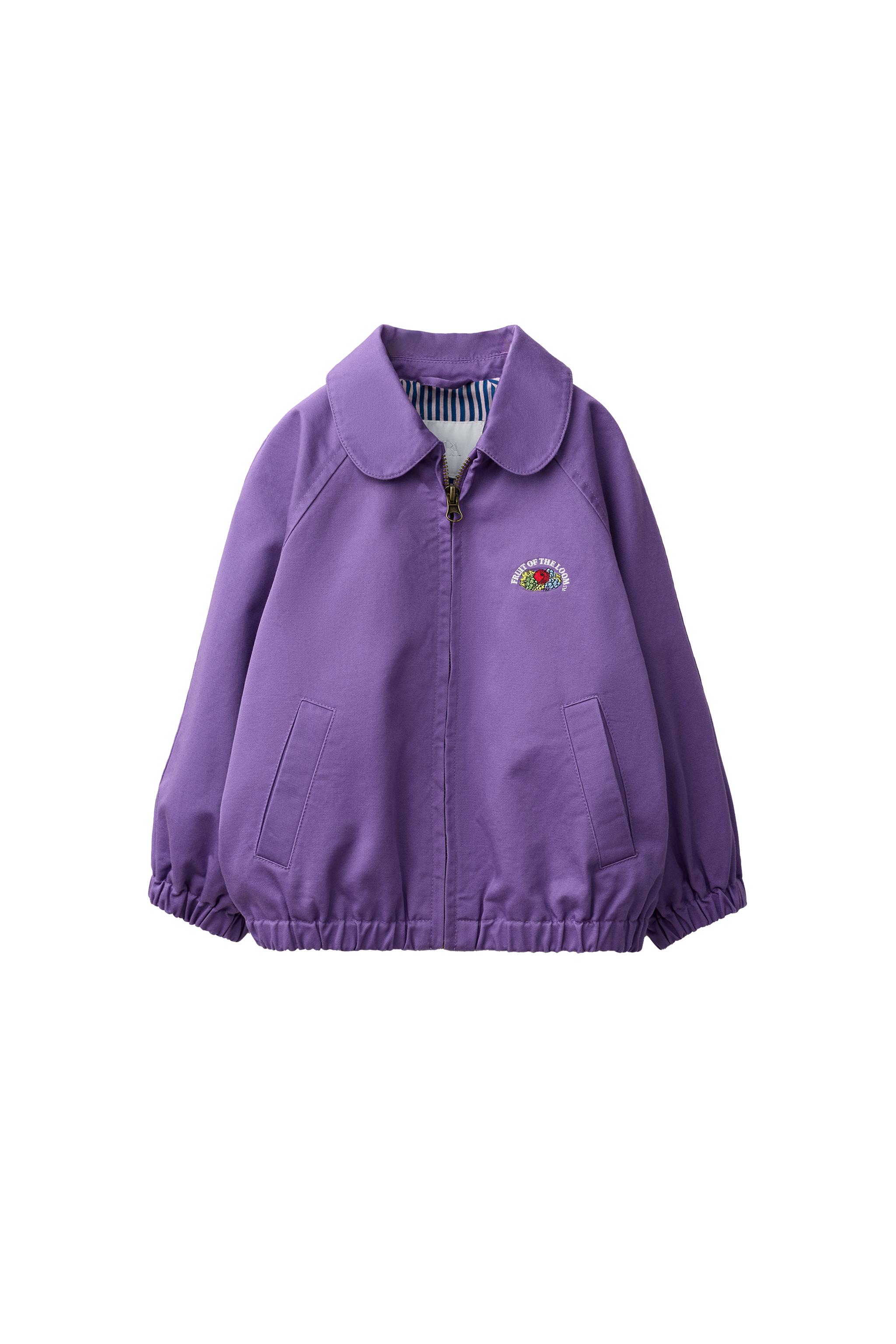 Куртка с вышивкой FRUIT OF THE LOOM™ — ZARA