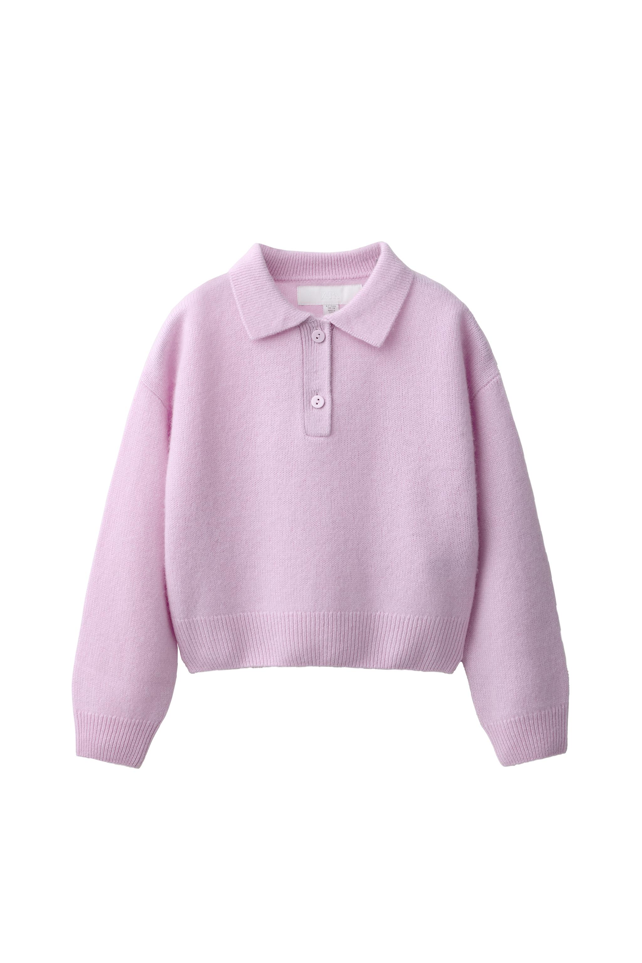 СВИТЕР ПОЛО ИЗ 100% КАШЕМИРА — ZARA