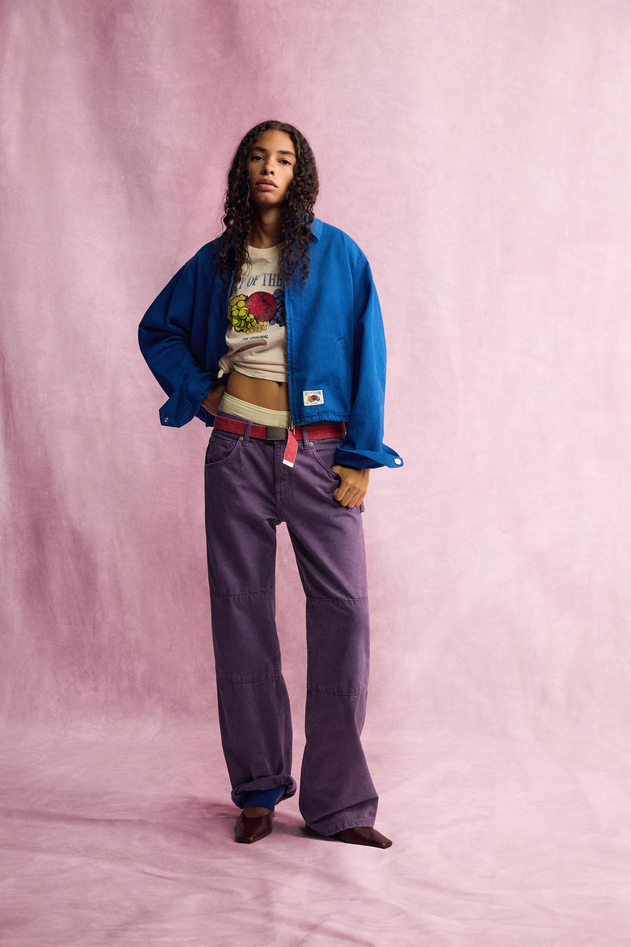 Куртка-молния из коллекции FRUIT OF THE LOOM™ — ZARA