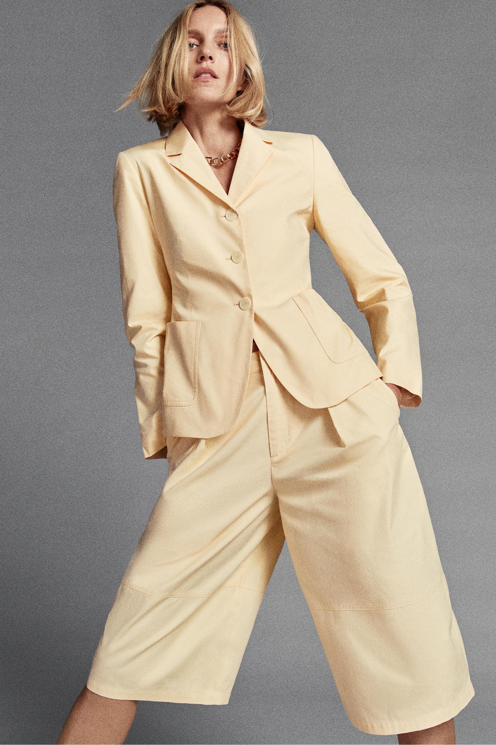 ШОРТЫ С ЗАЩИПАМИ — ZW COLLECTION — ZARA