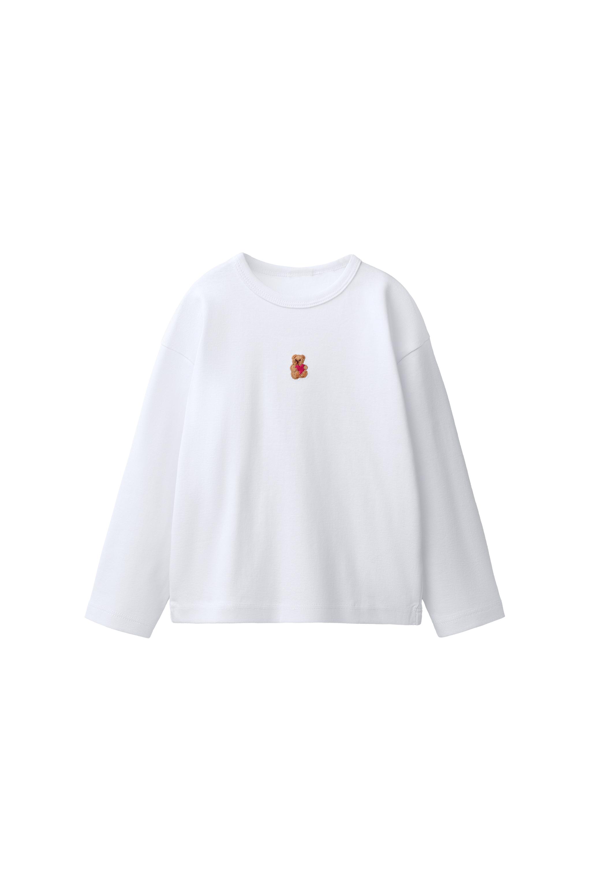 ЛОНГСЛИВ В ПОЛОСКУ С ВЫШИВКОЙ «ЖИВОТНОЕ» — ZARA
