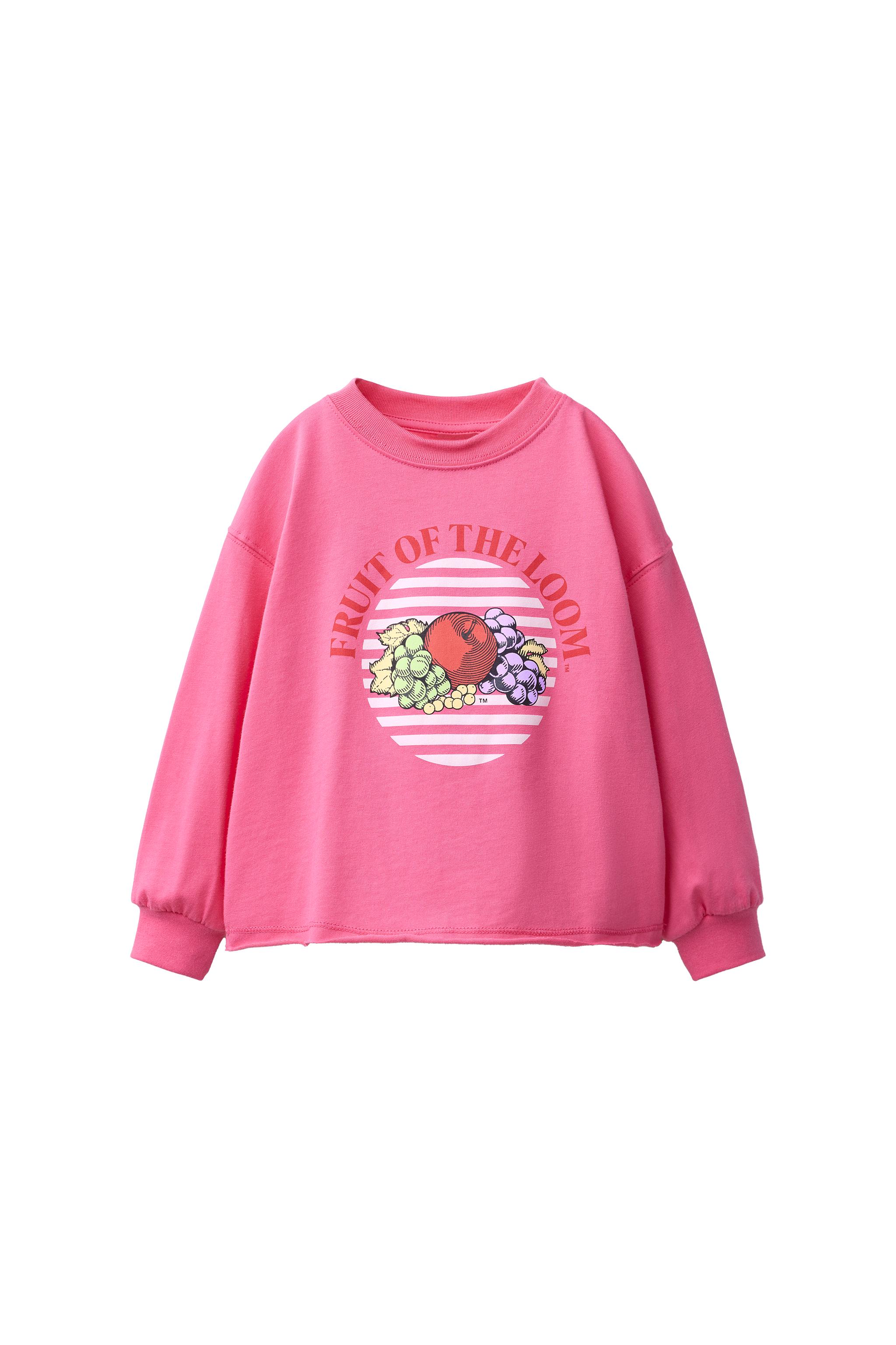 Футболка с принтом Fruit of the Loom™ — ZARA