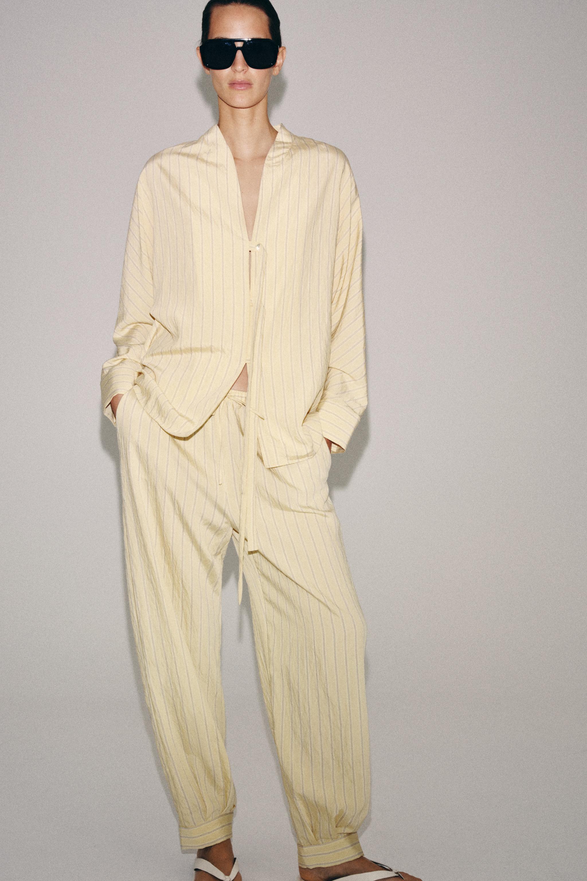 РУБАШКА В ПОЛОСКУ — ZW COLLECTION — ZARA