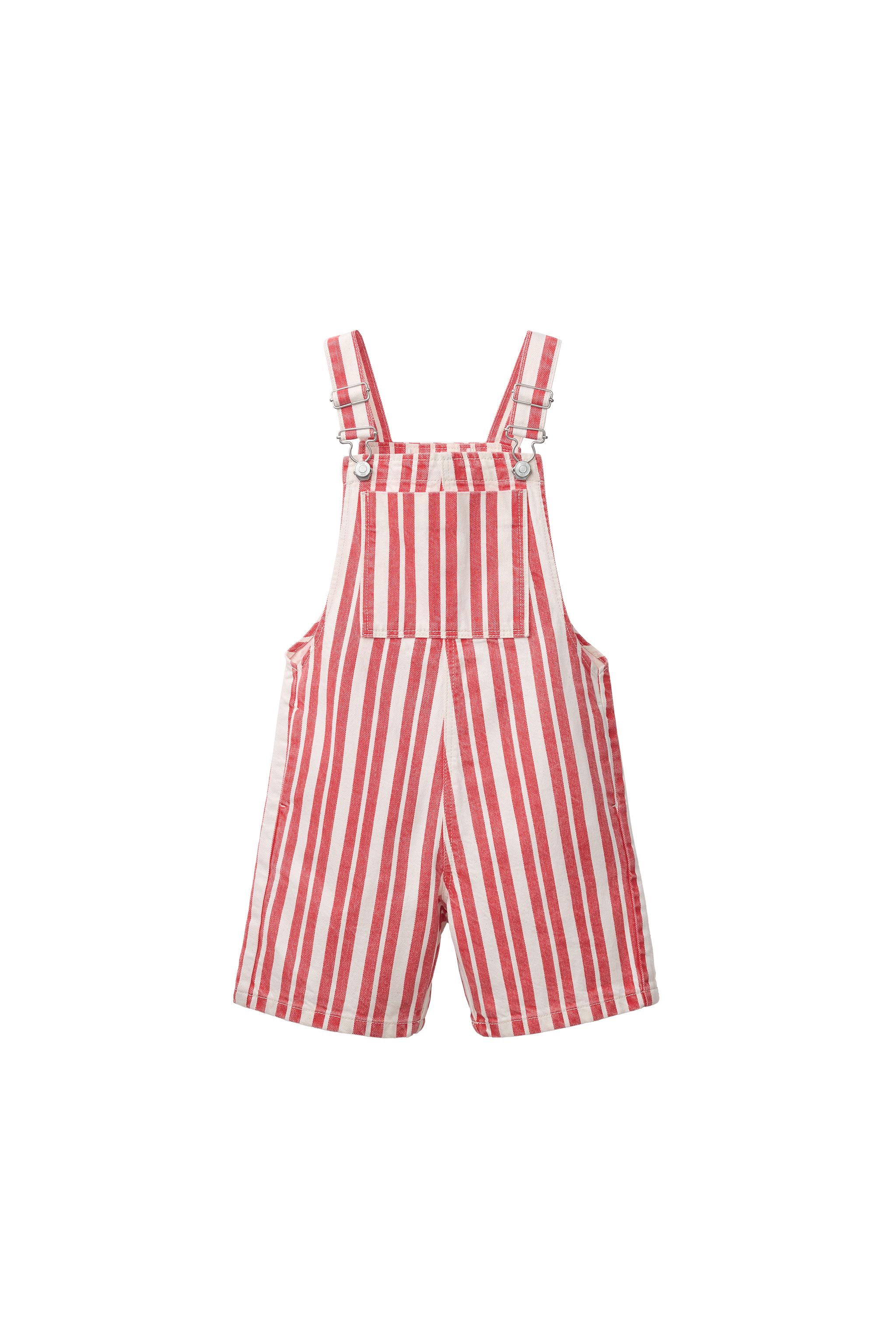 КОРОТКИЙ КОМБИНЕЗОН В ПОЛОСКУ SNOOPY PEANUTS™ — ZARA