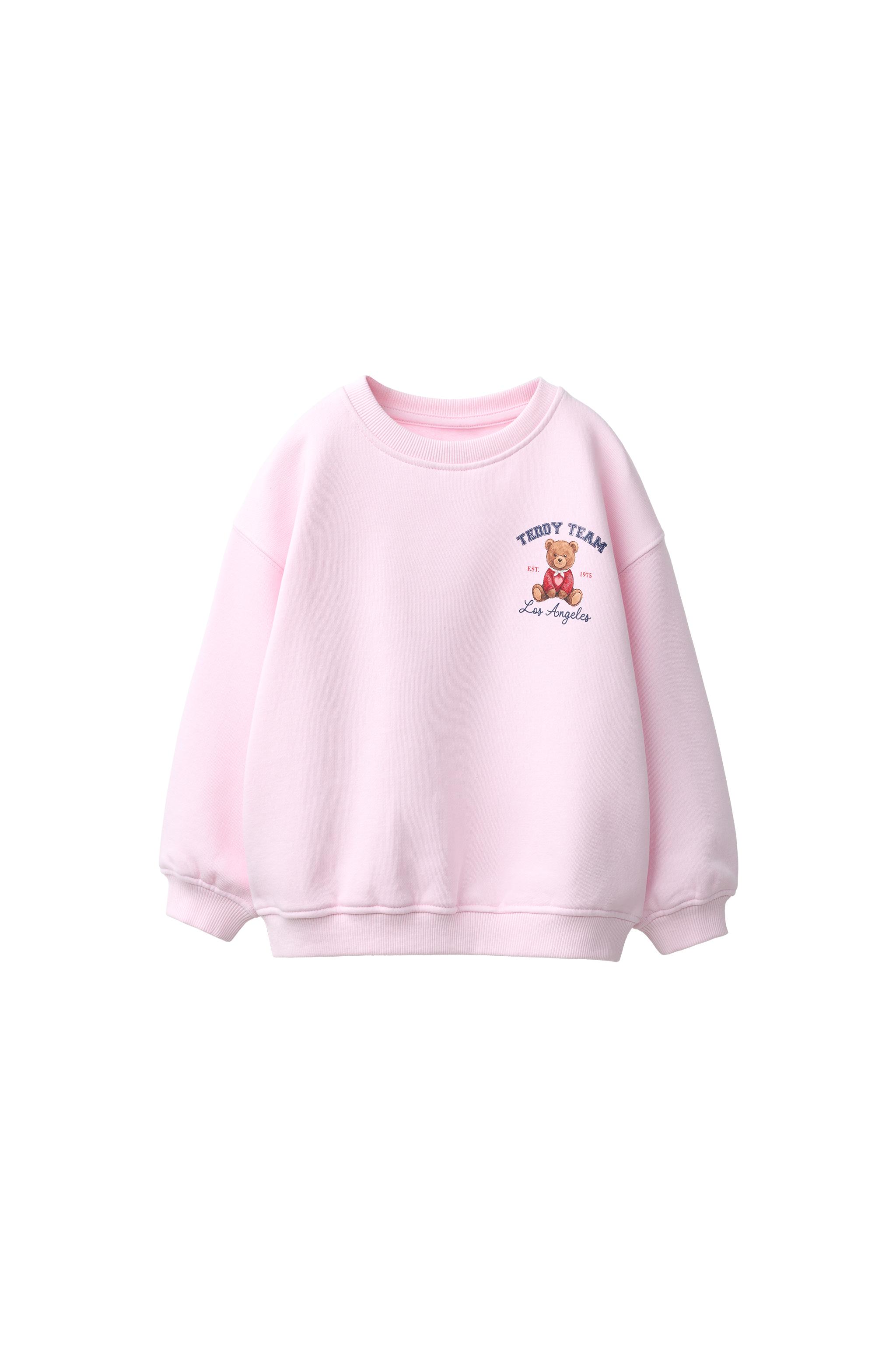 Свитшот с принтом в виде мишки — ZARA
