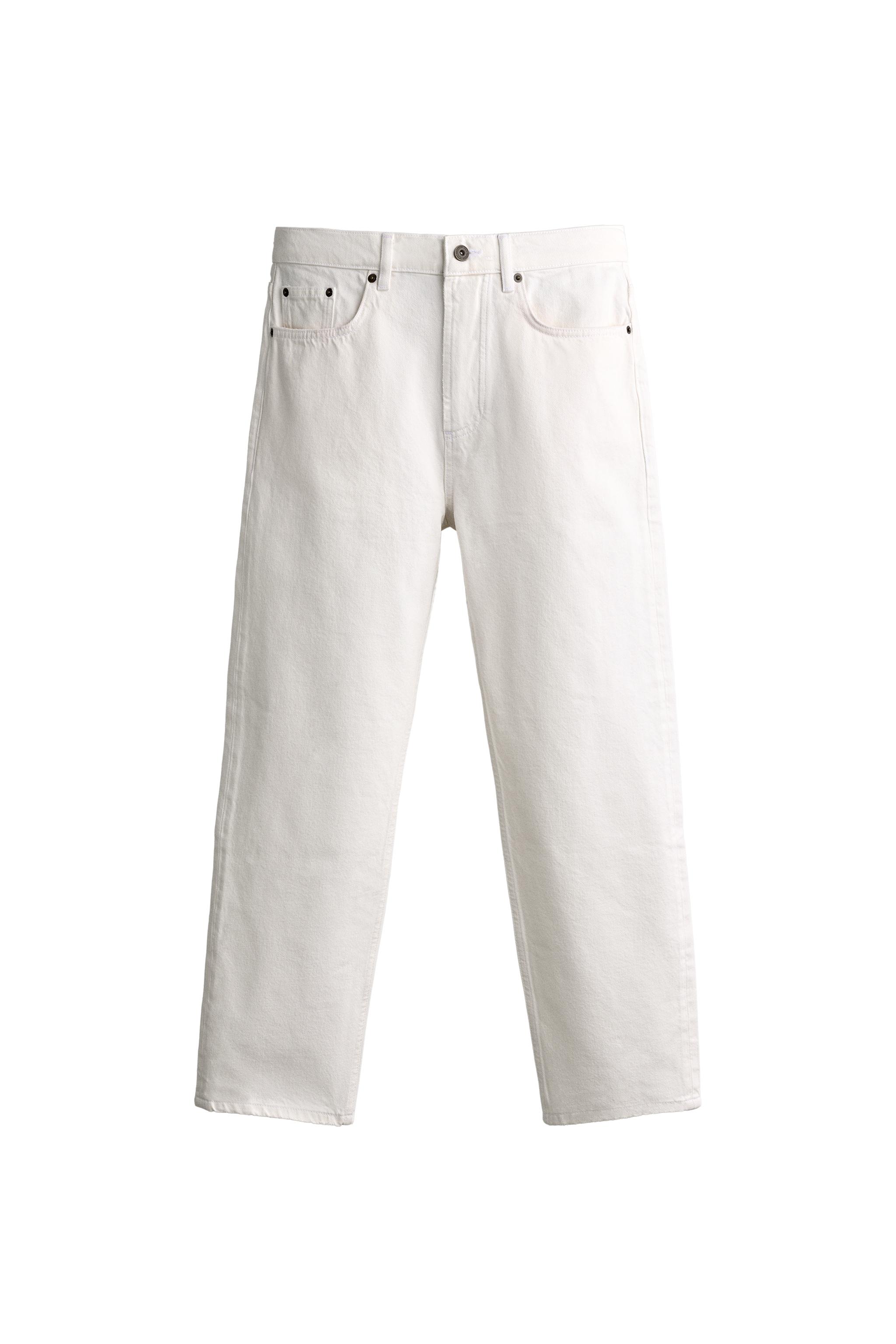 Джинсы прямого кроя длиной до щиколотки — ZARA