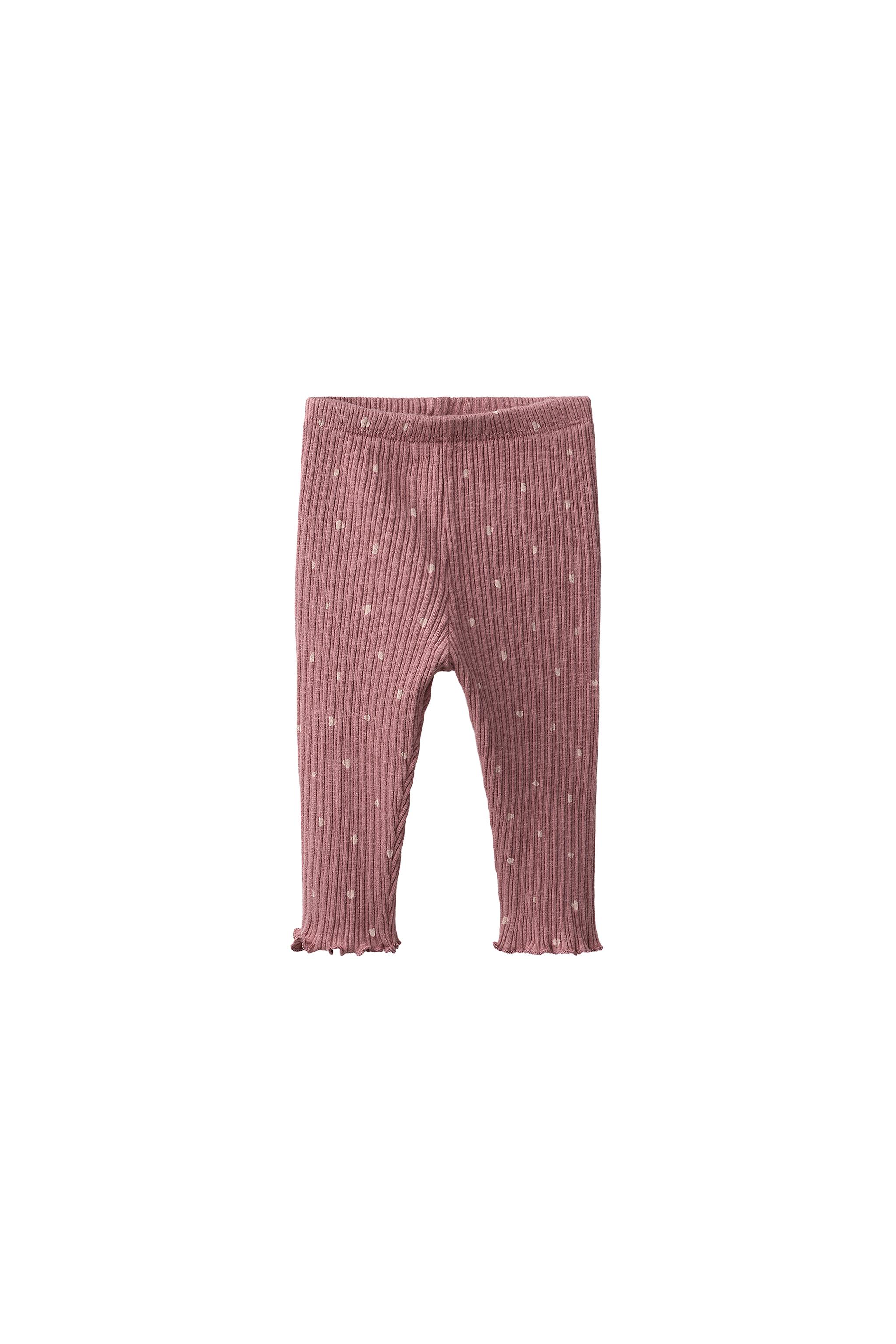 Леггинсы с фактурным сердечком — ZARA