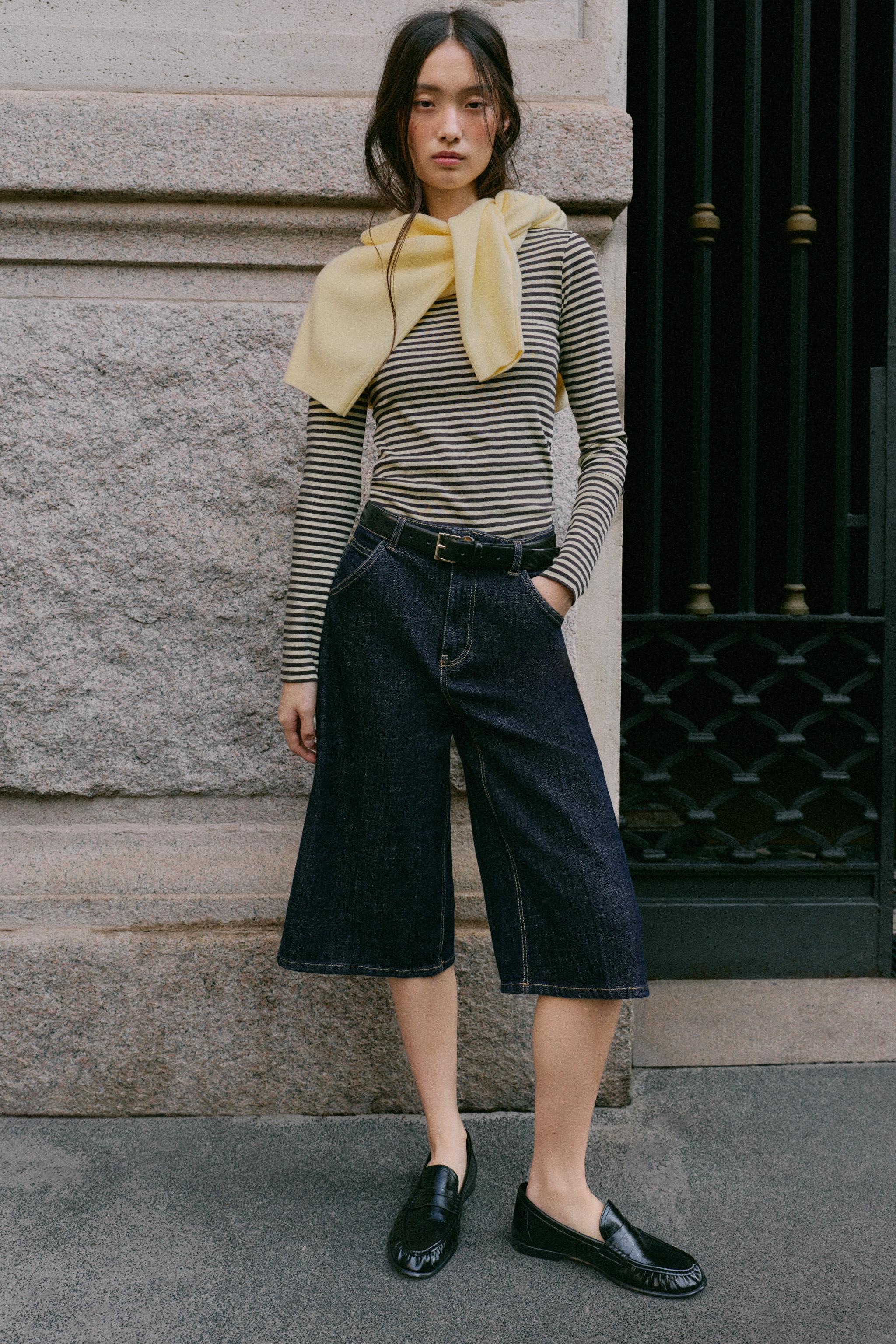 BOAT NECK T-SHIRT — ZARA
