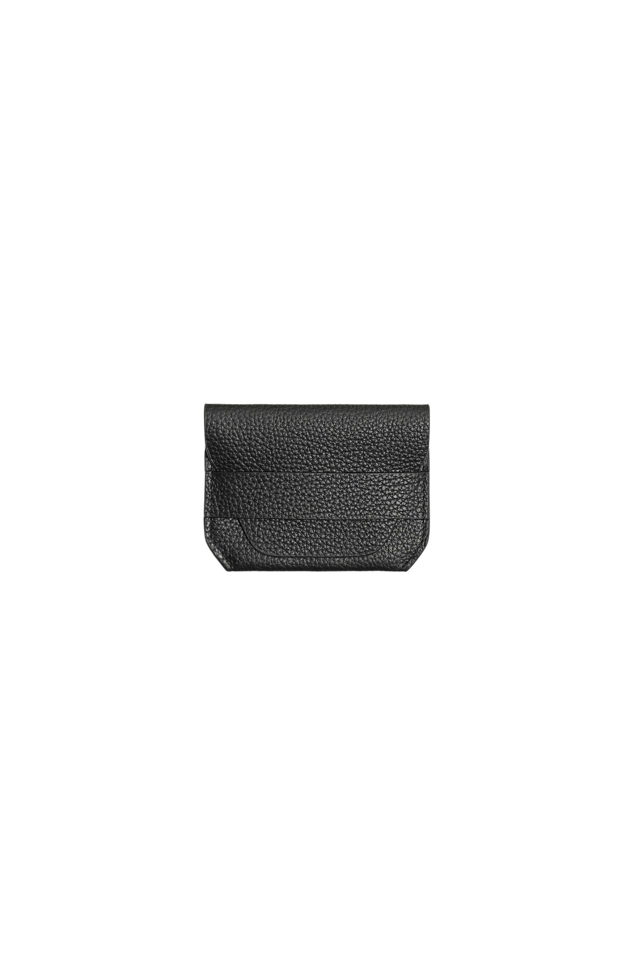 КОЖАНАЯ ВИЗИТНИЦА С КЛАПАНОМ — ZARA