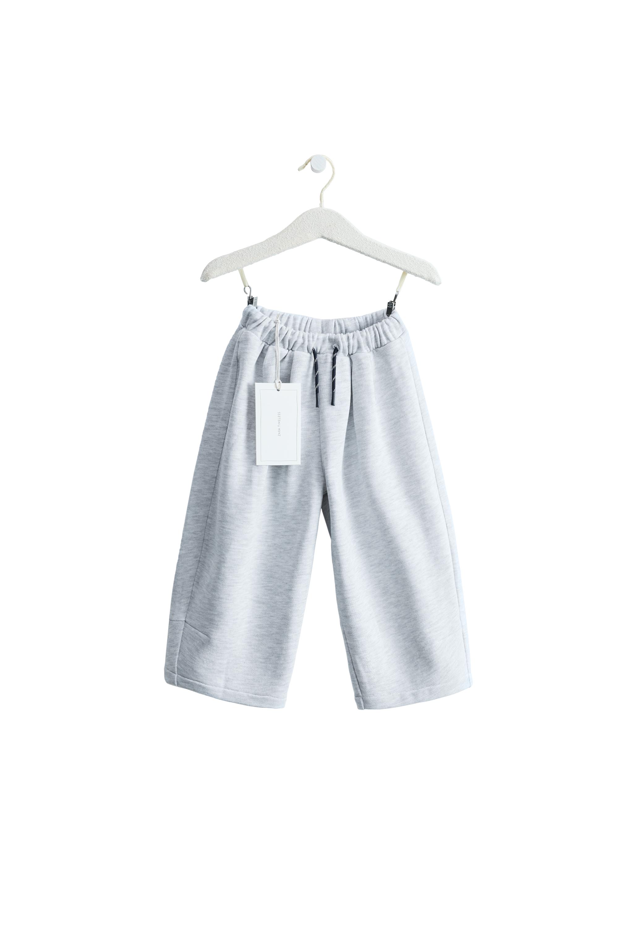 Брюки Timeless из плюша на эластичном поясе — ZARA