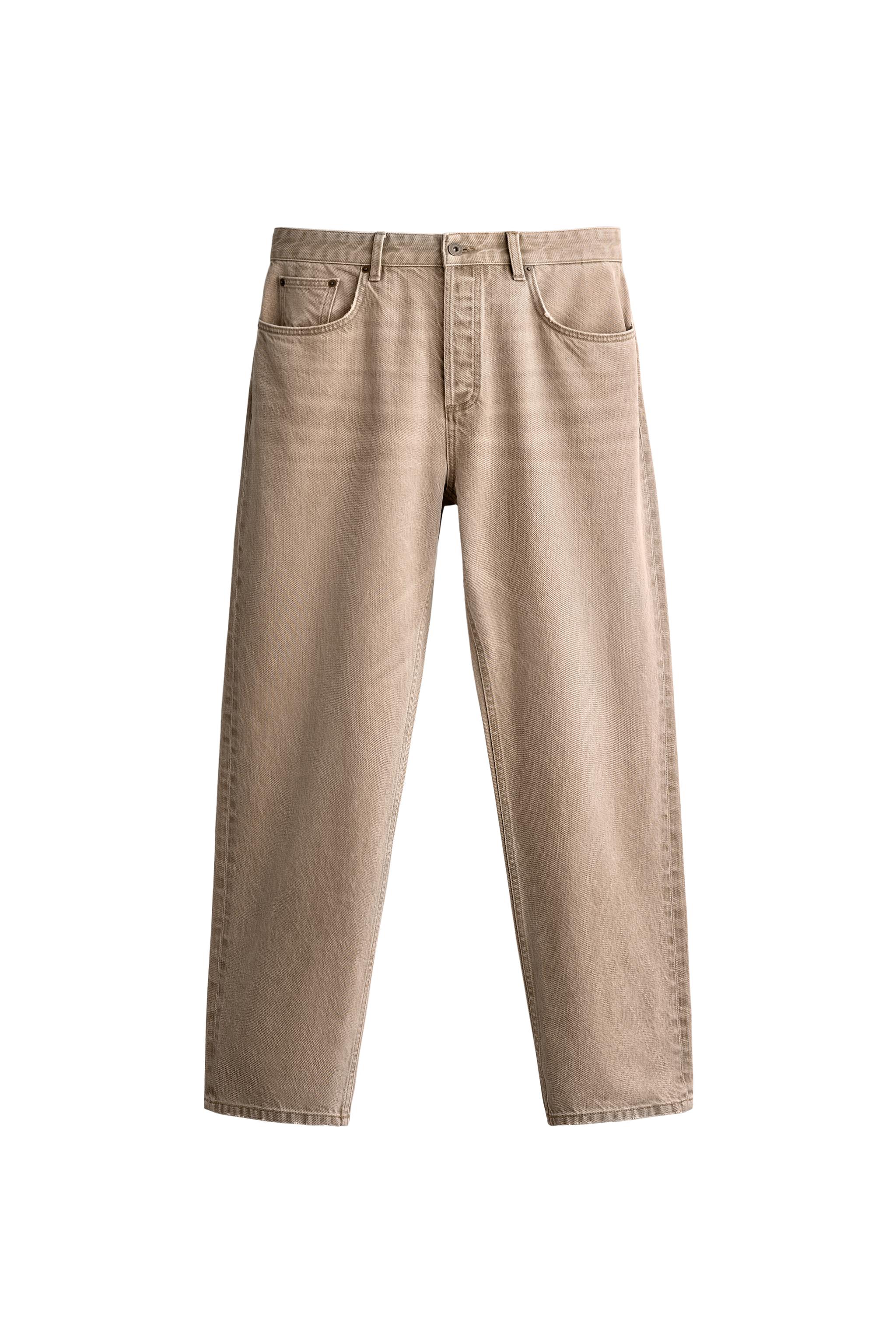 Джинсы прямого кроя длиной до щиколотки — ZARA