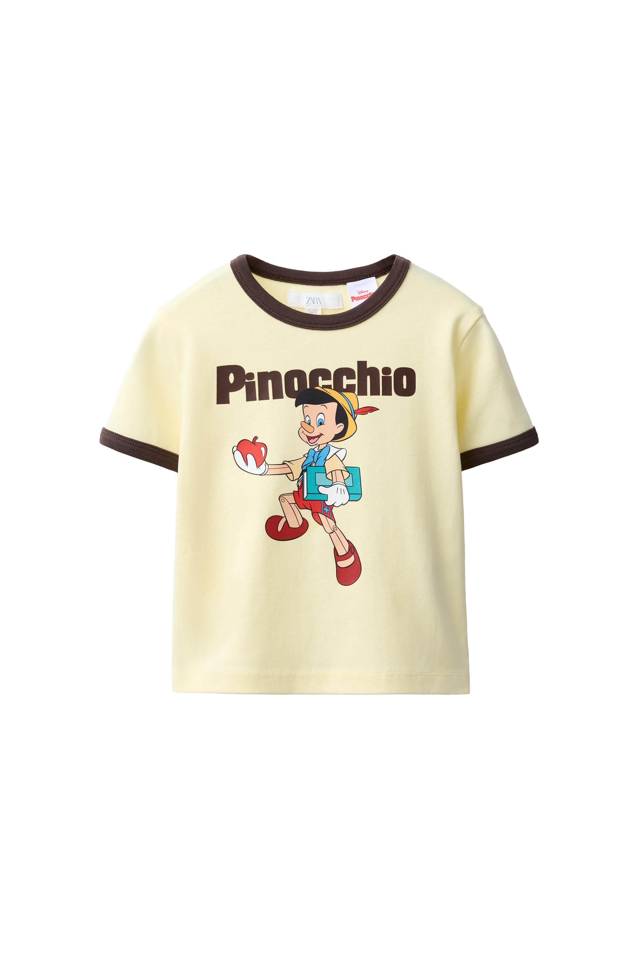 Футболка с принтом Пиноккио © DISNEY — ZARA