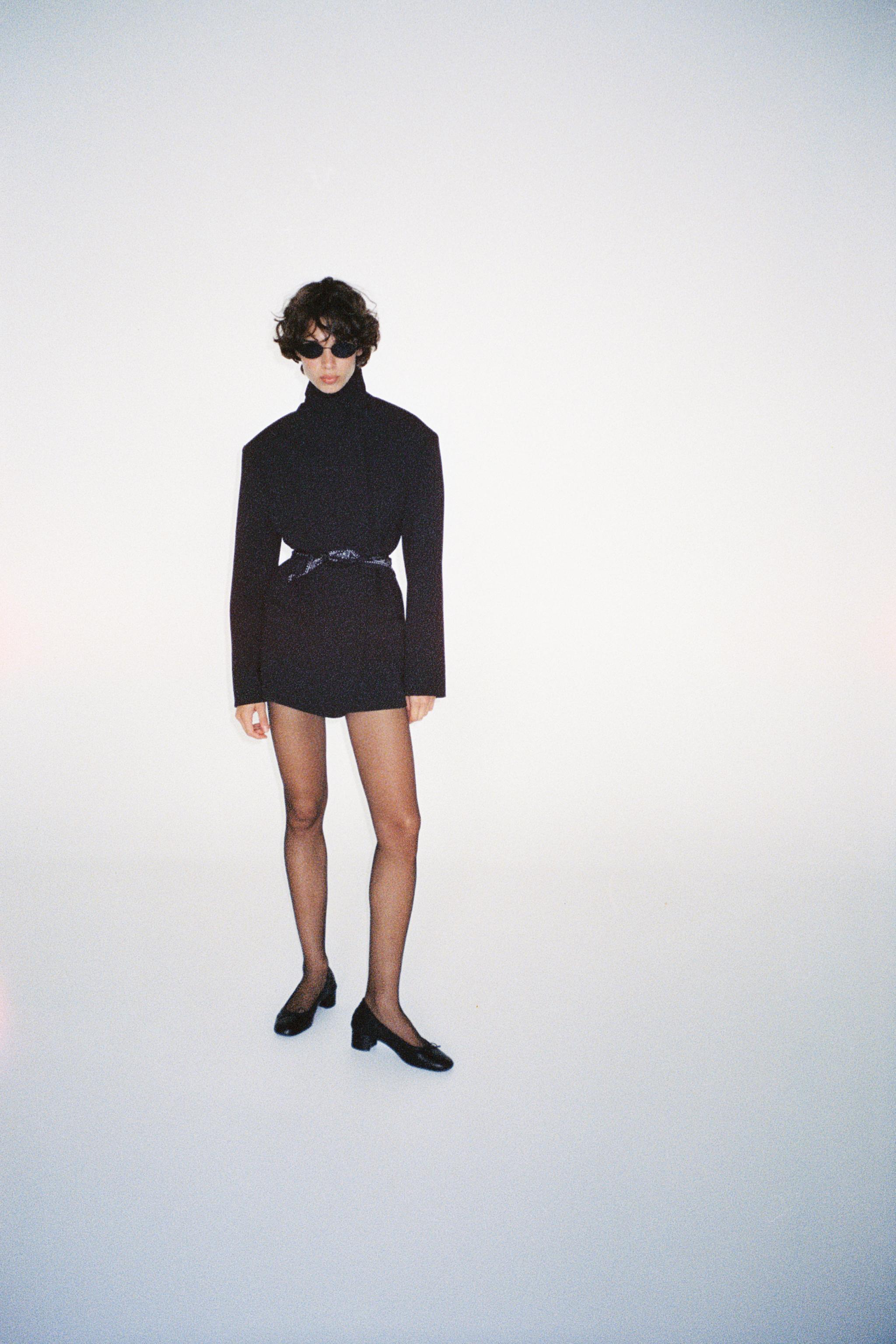 БЛЕЙЗЕР ОВЕРСАЙЗ С ПОДПЛЕЧНИКАМИ — ZARA