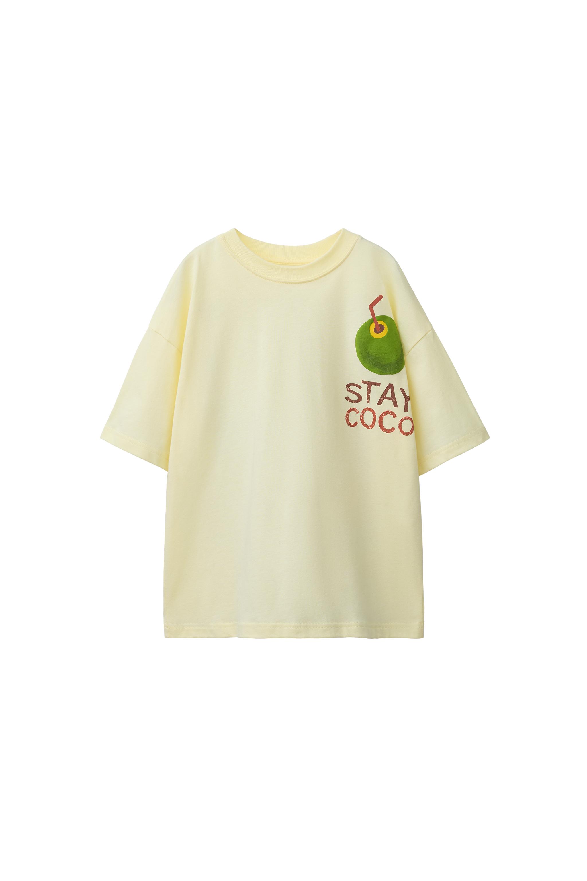 Футболка с принтом Coco — ZARA