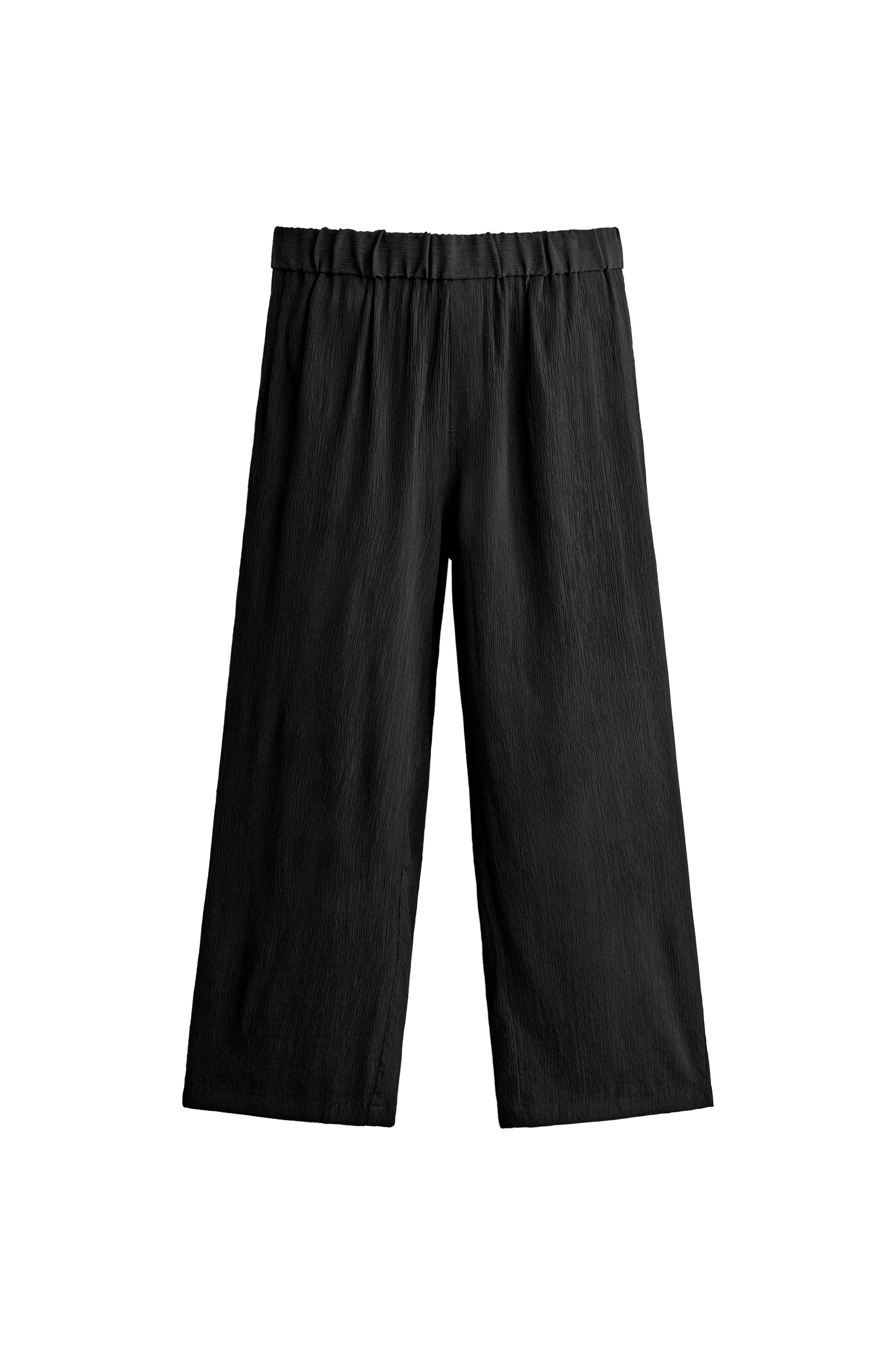 Фактурные брюки свободного кроя — ZARA
